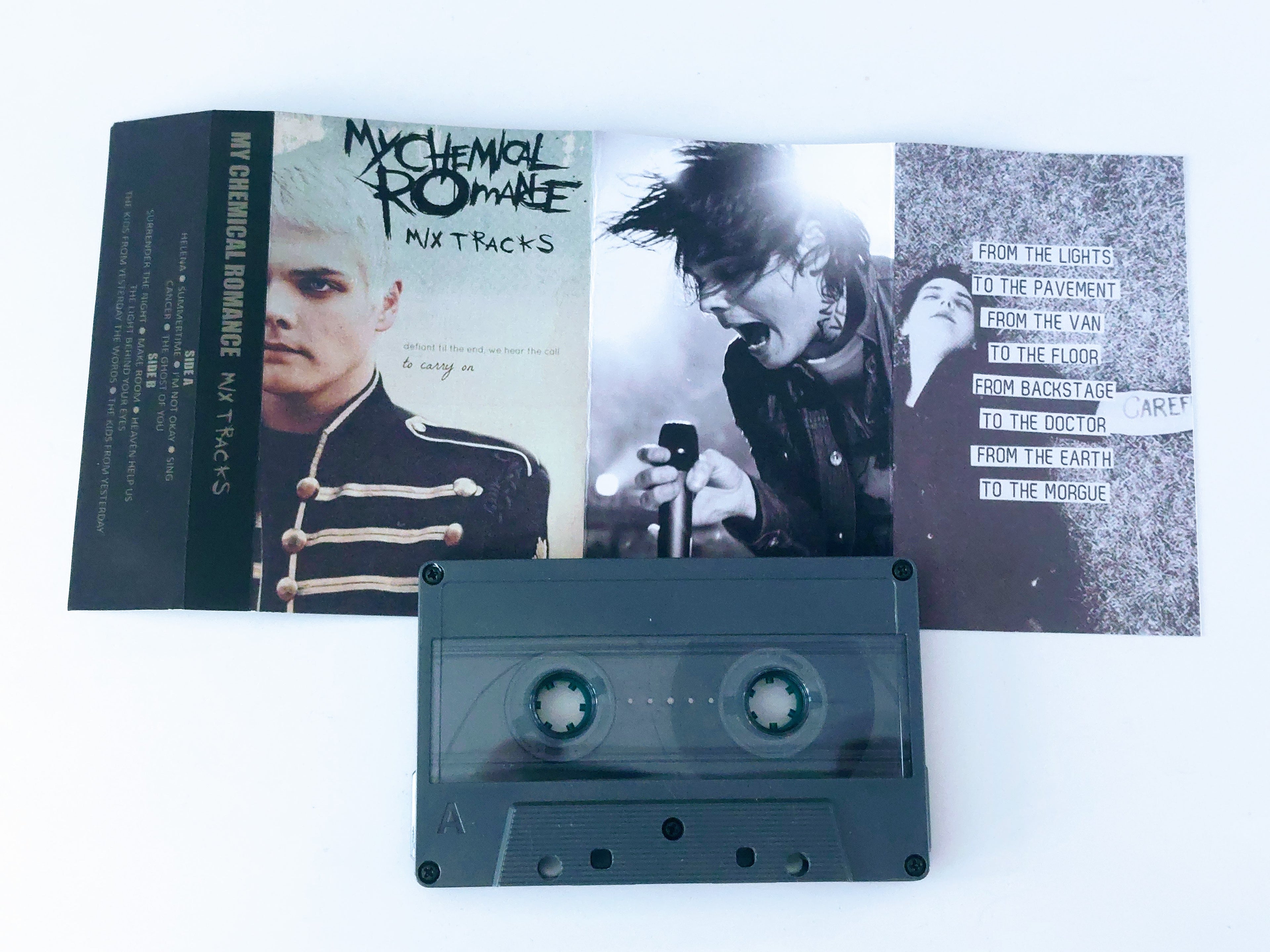 My Chemical Romance Mix Tracks Cassette Tape