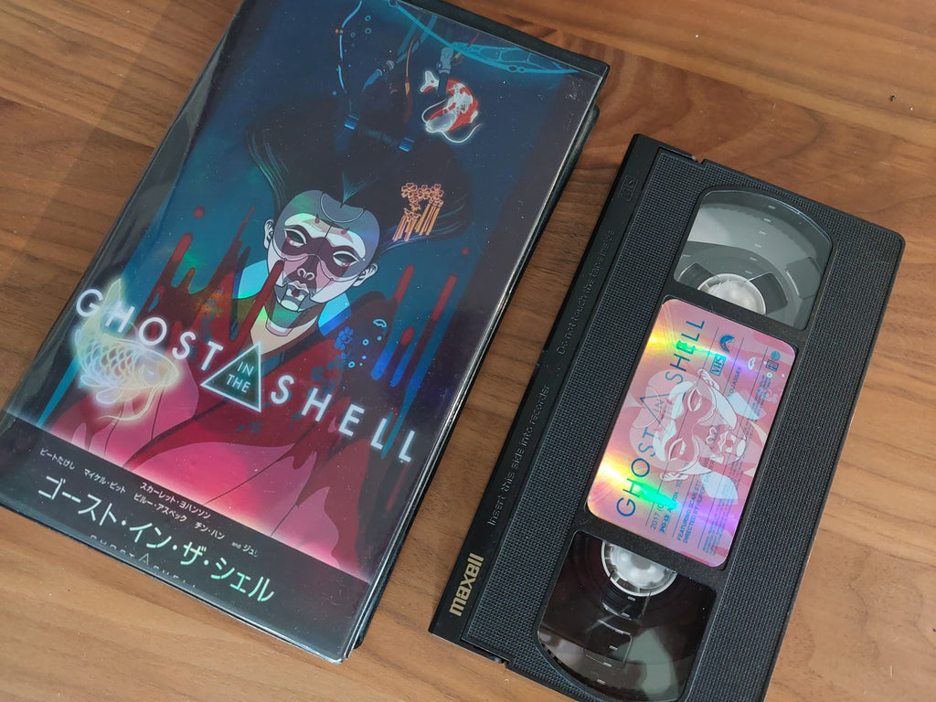 Ghost in the Shell VHS cassette tape