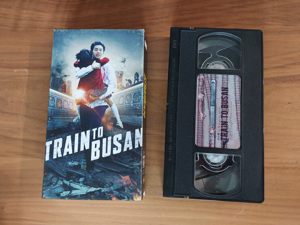 Train to Busan movie VHS cassette tape