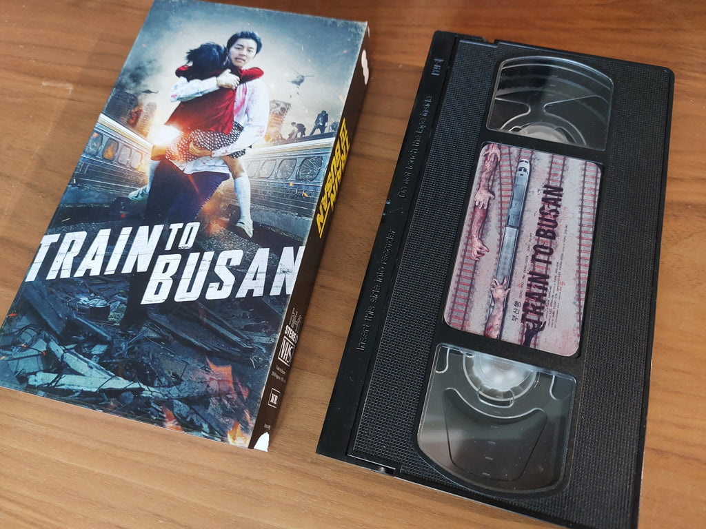 Train to Busan movie VHS cassette tape