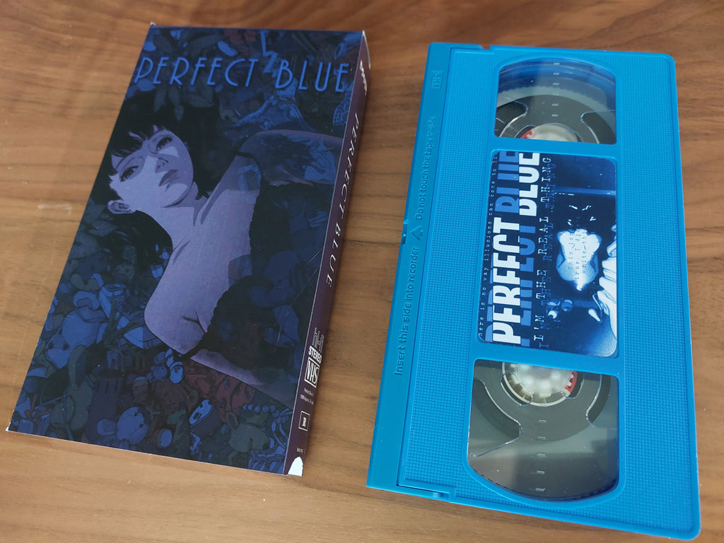 Perfect Blue VHS cassette tape