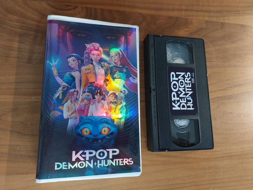 Kpop Demon Hunters VHS cassette tape