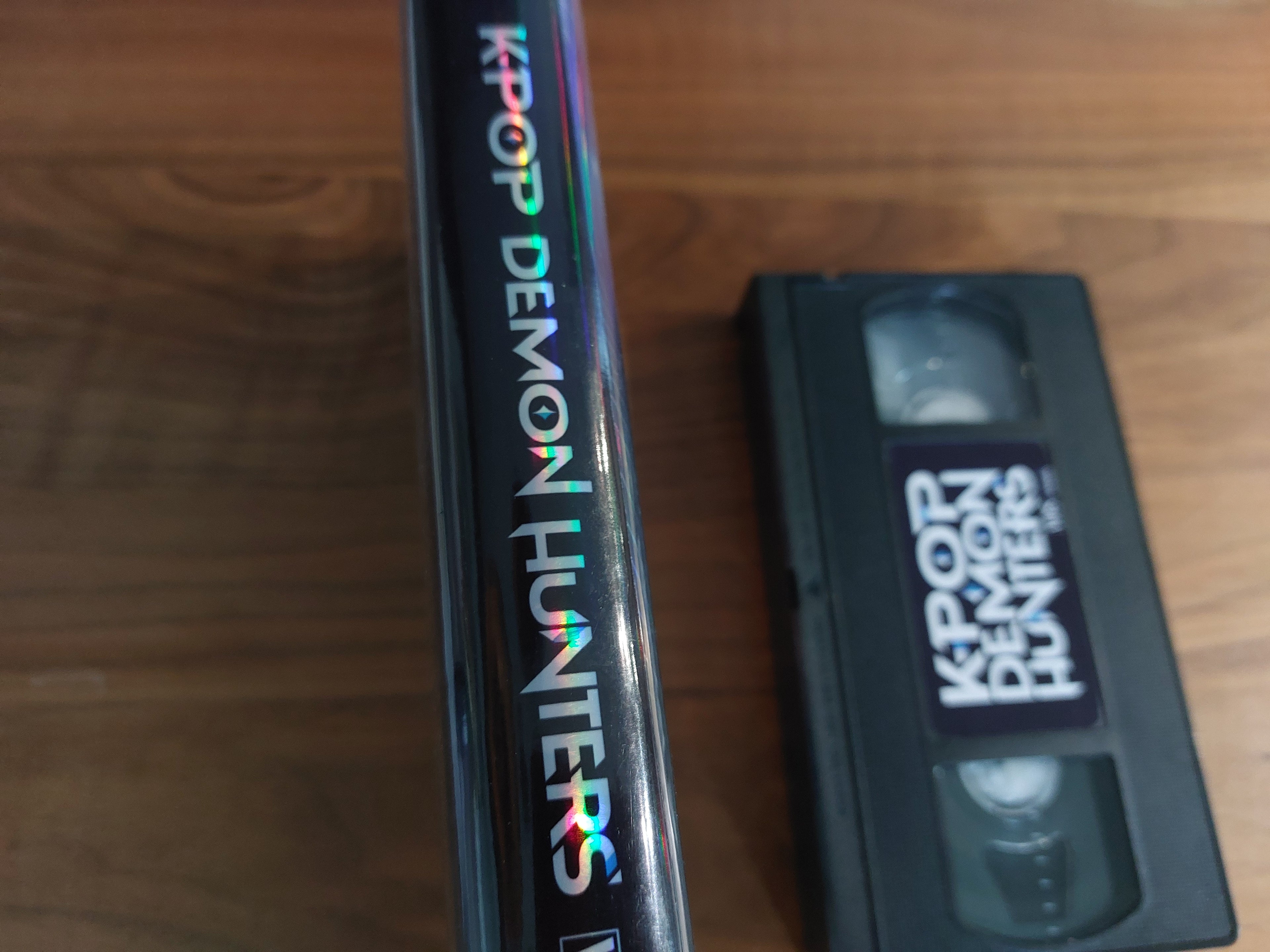 Kpop Demon Hunters VHS cassette tape