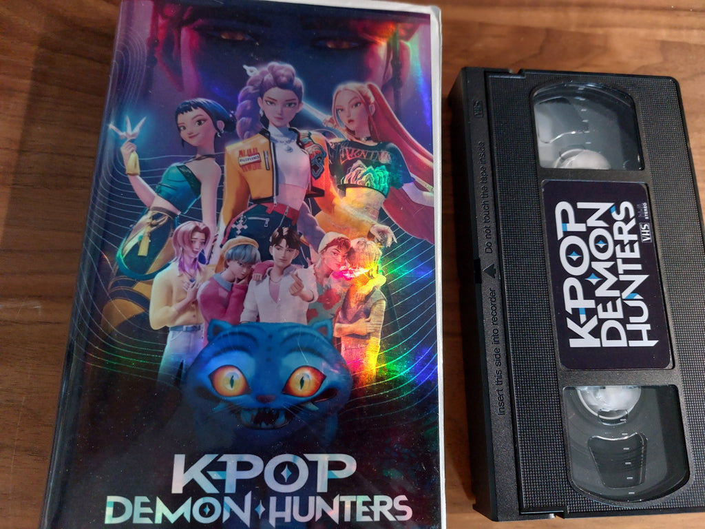 Kpop Demon Hunters VHS cassette tape