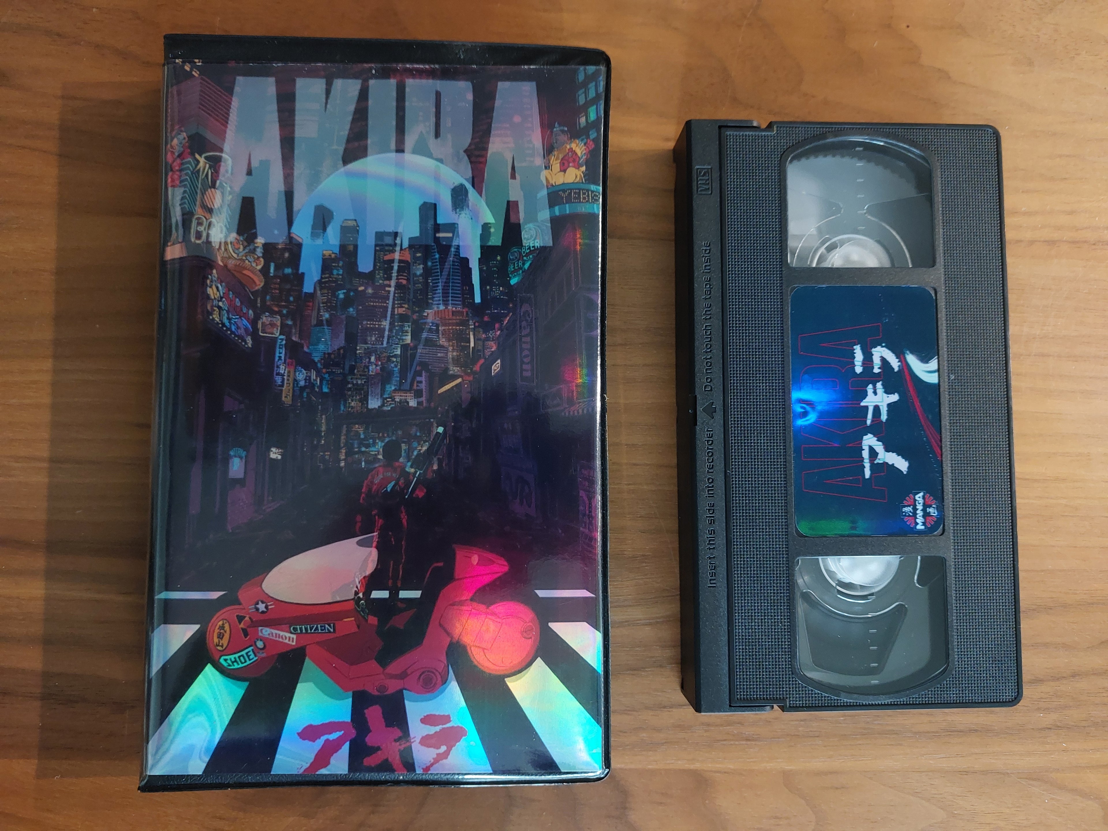 Akira VHS cassette tape