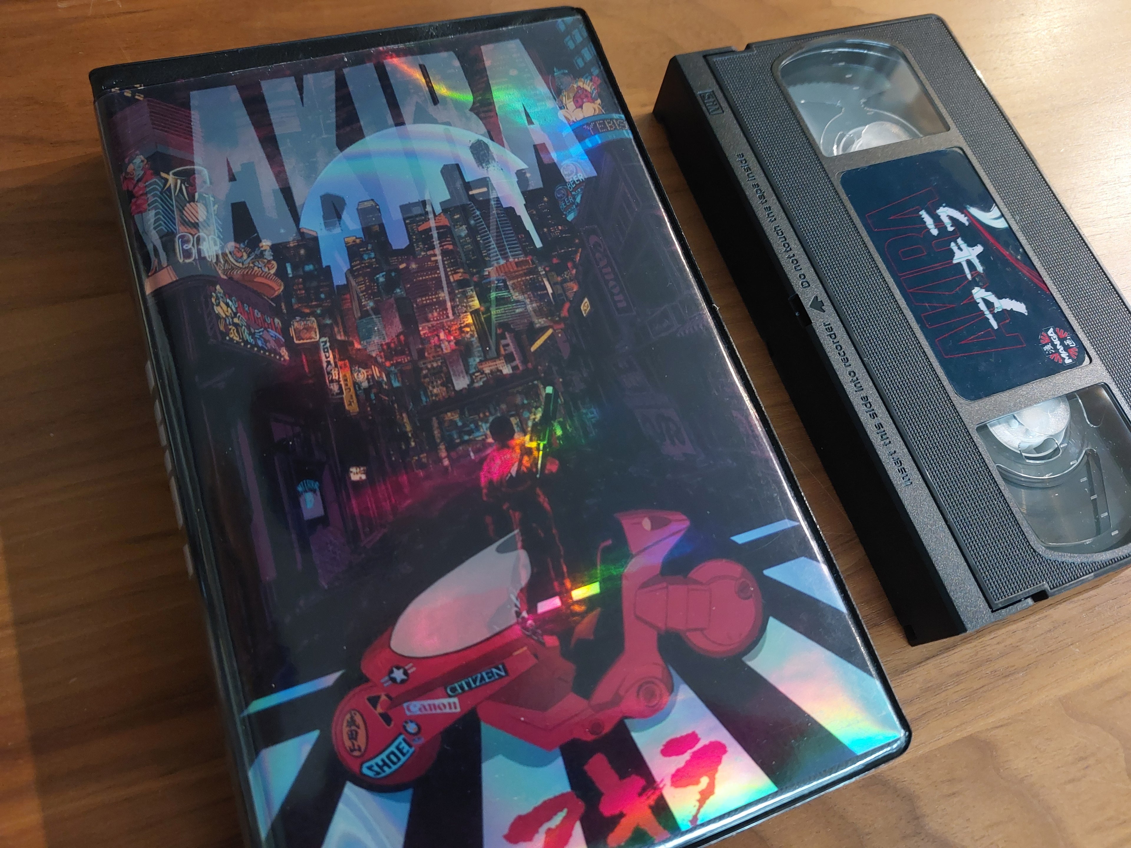 Akira VHS cassette tape