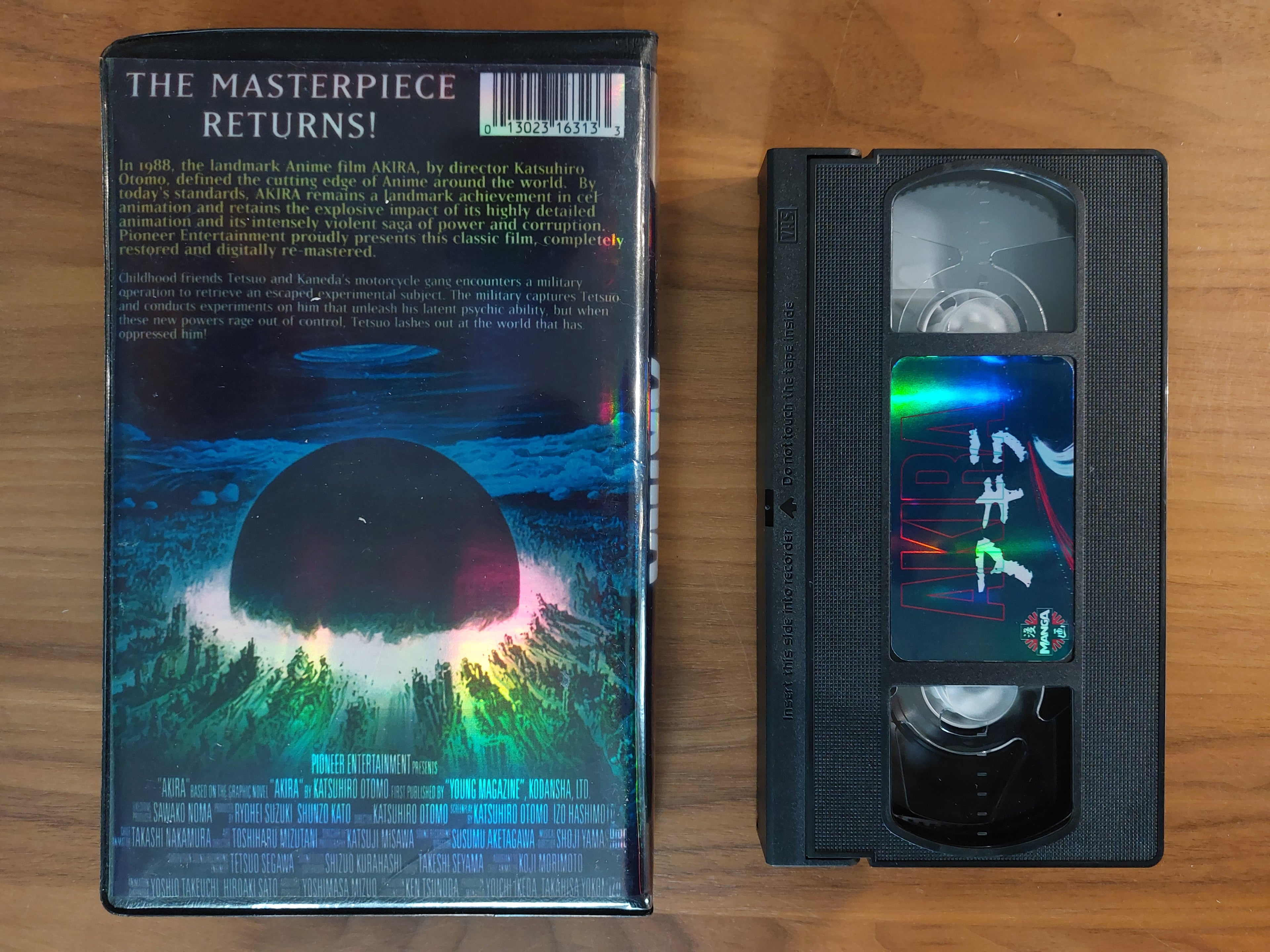 Akira VHS cassette tape