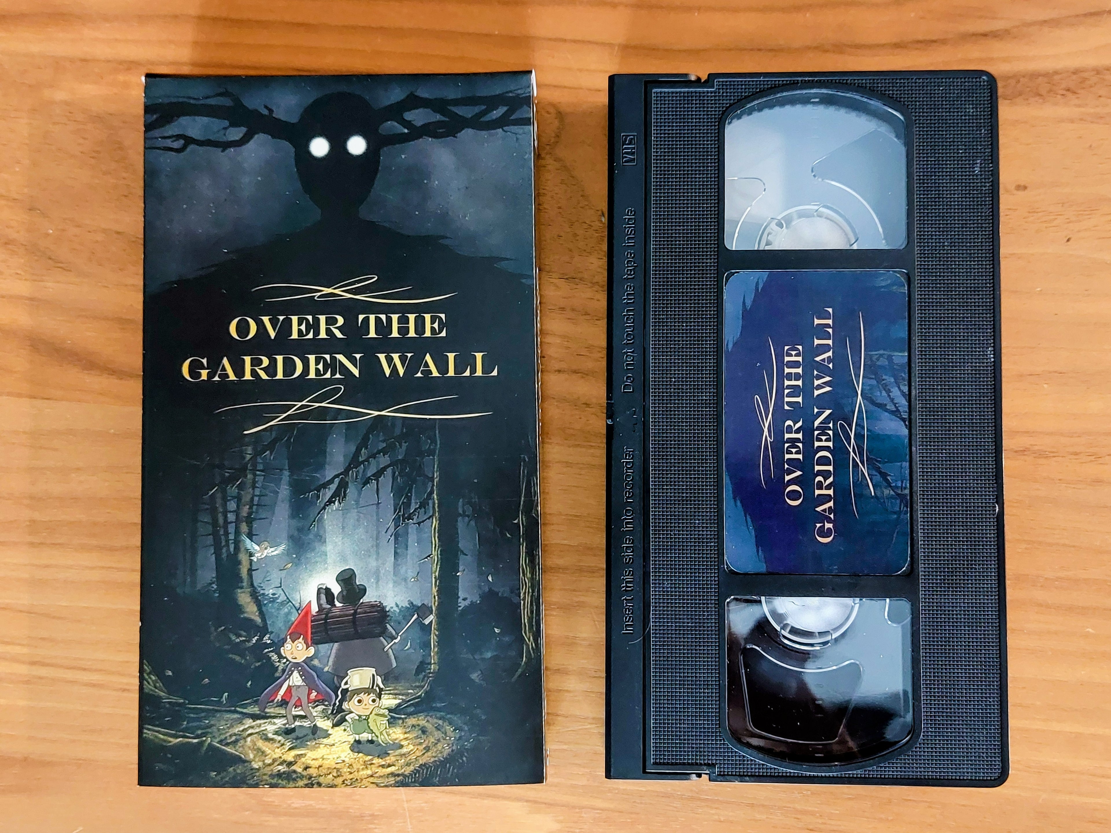 Over the Garden Wall VHS cassette tape