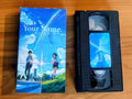 Your Name VHS cassette tape