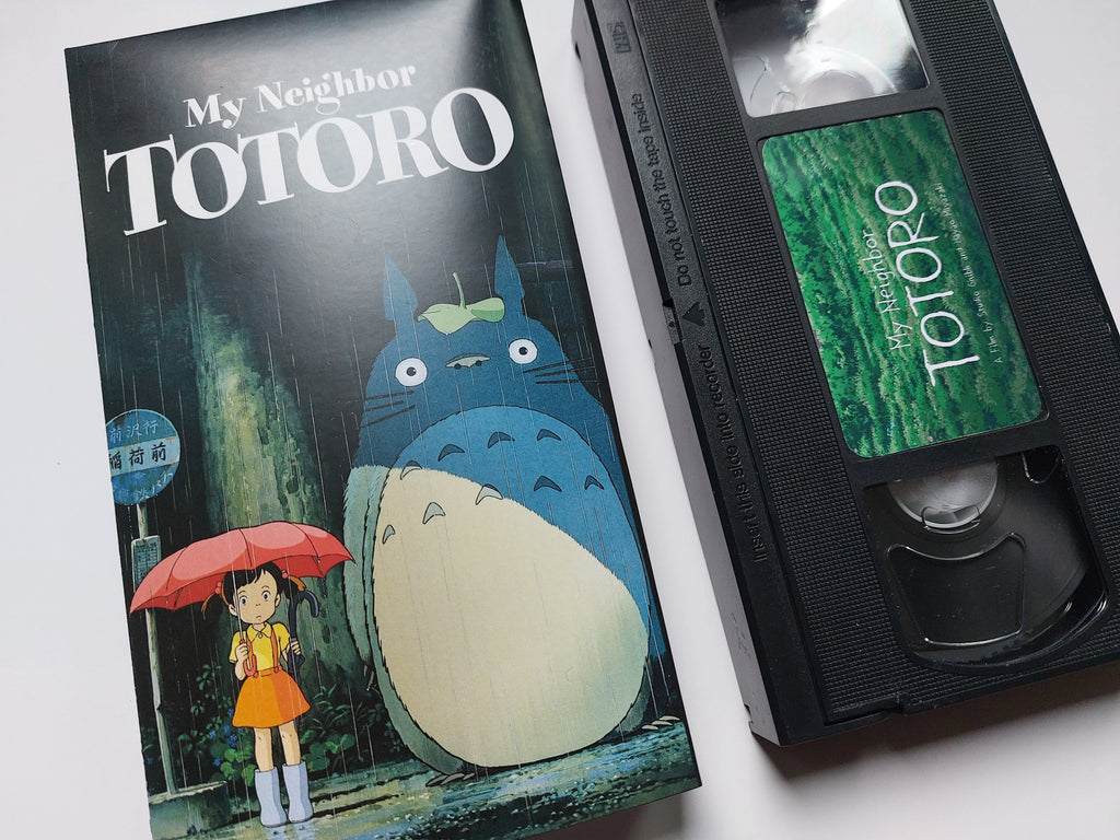 Studio Ghibli My Neighbor Totoro  VHS cassette tape