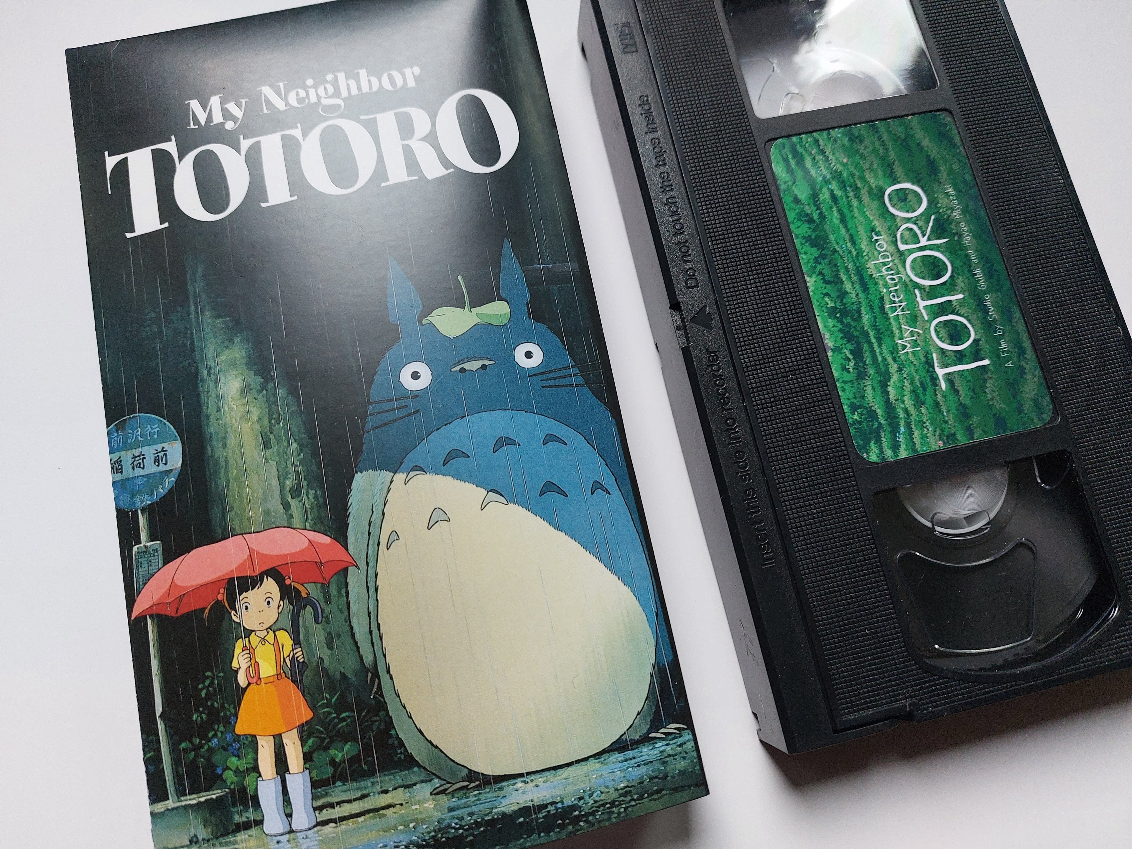Studio Ghibli My Neighbor Totoro  VHS cassette tape