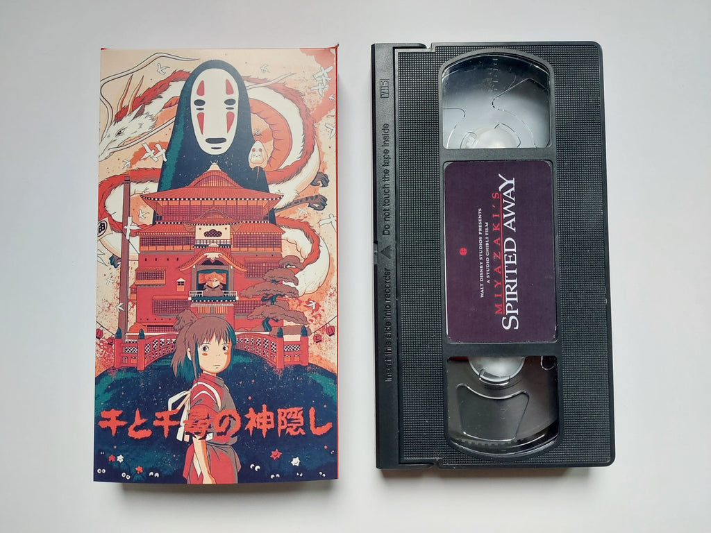 Studio Ghibli Spirited Away VHS cassette tape