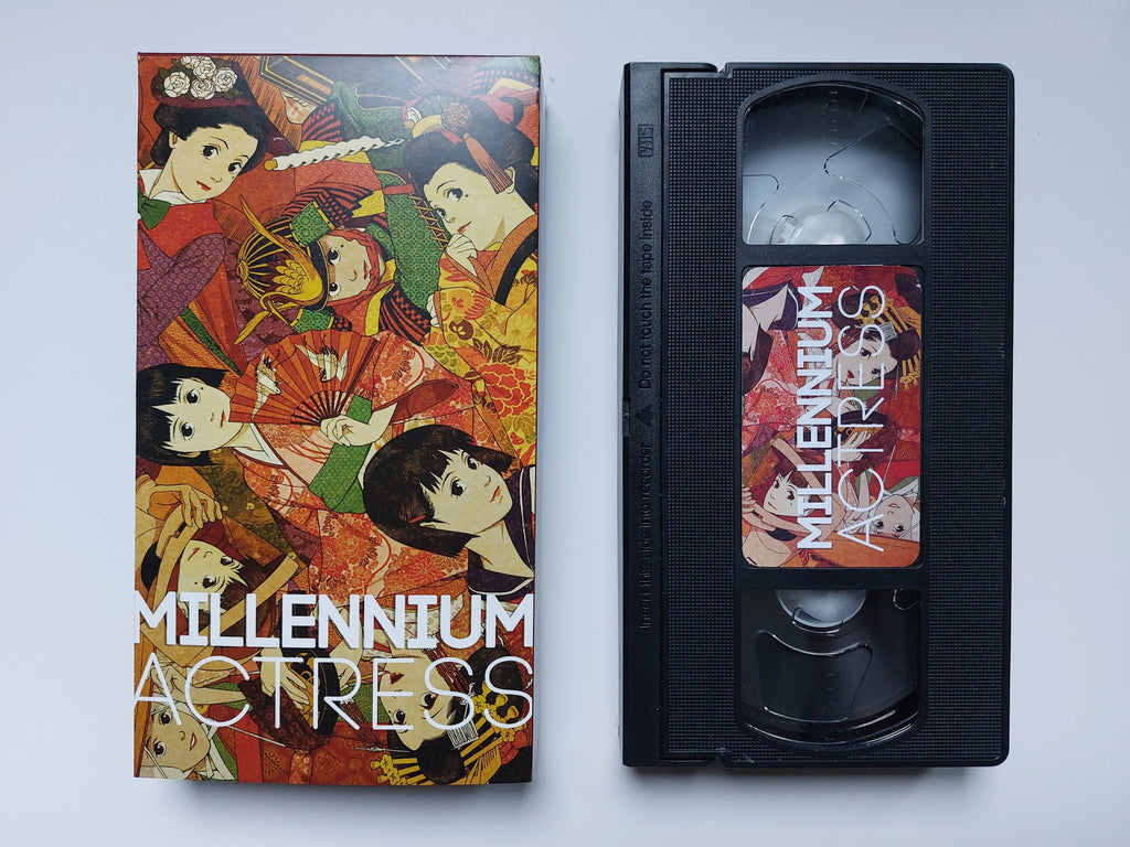 Millennium Actress VHS cassette tape