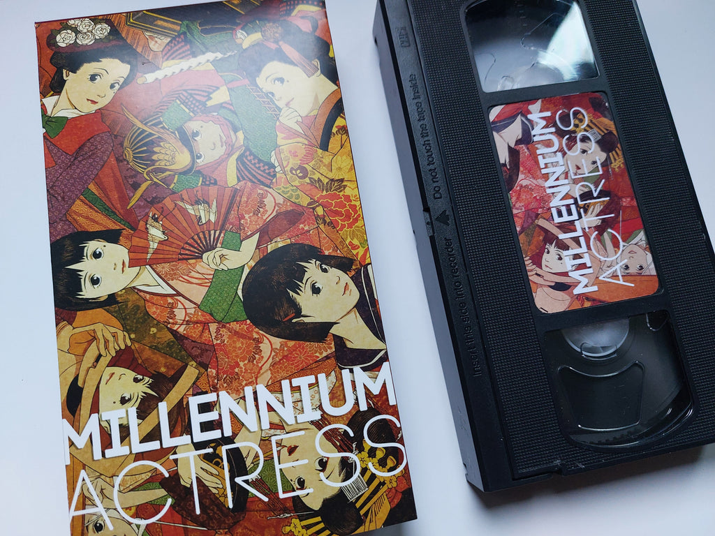 Millennium Actress VHS cassette tape
