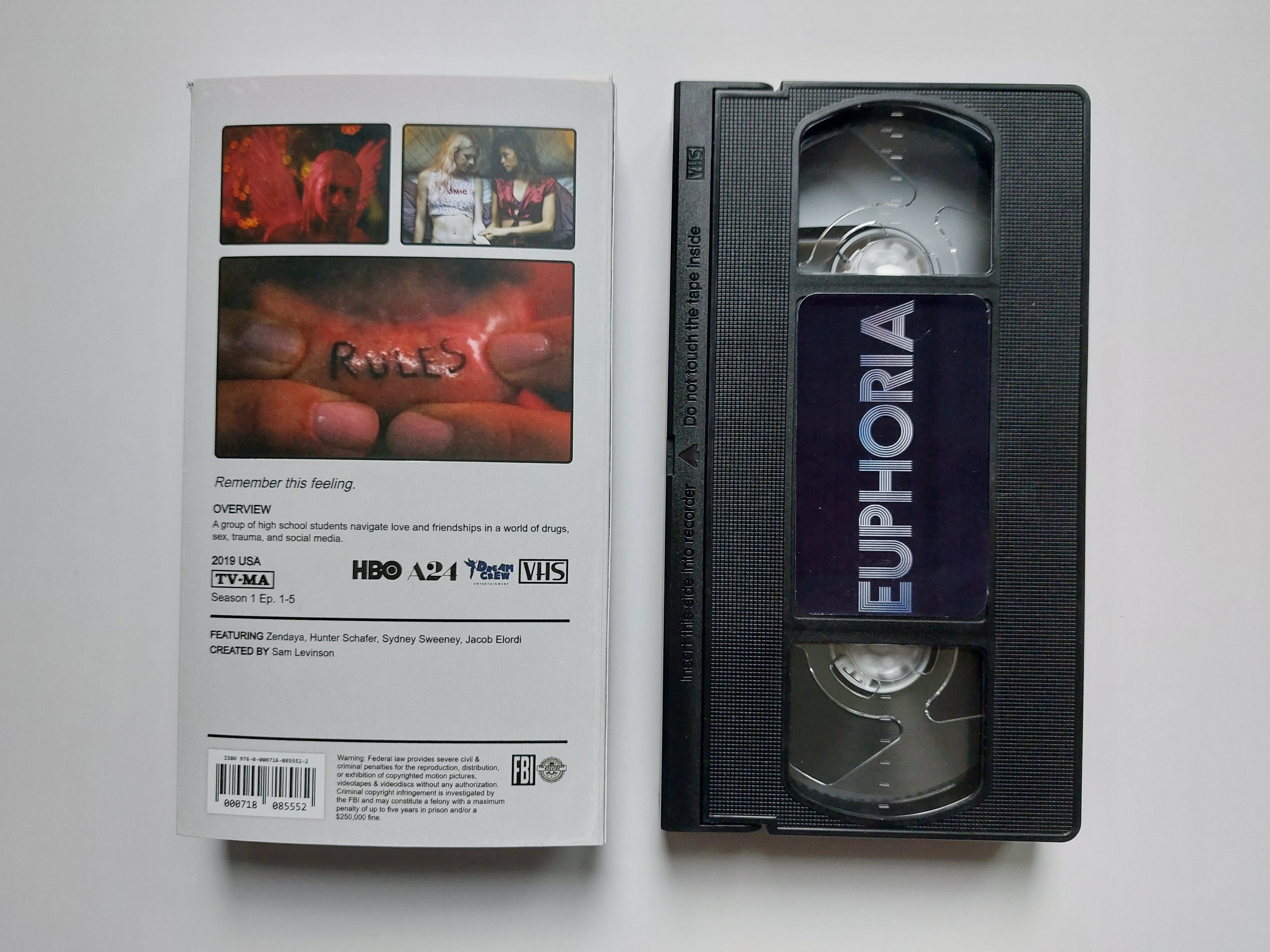 Euphoria VHS cassette tape