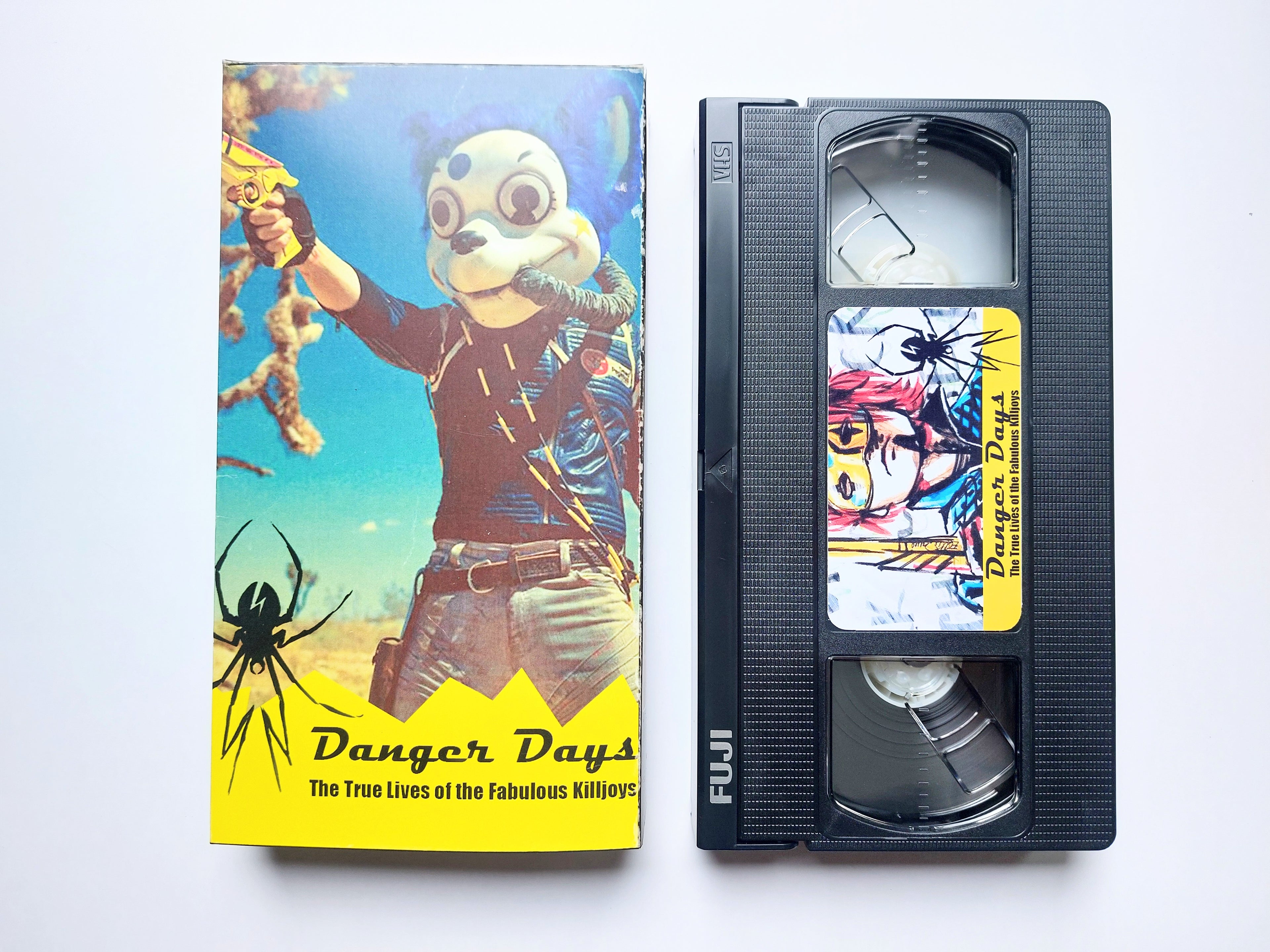 My Chemical Romance Danger Days VHS cassette tape
