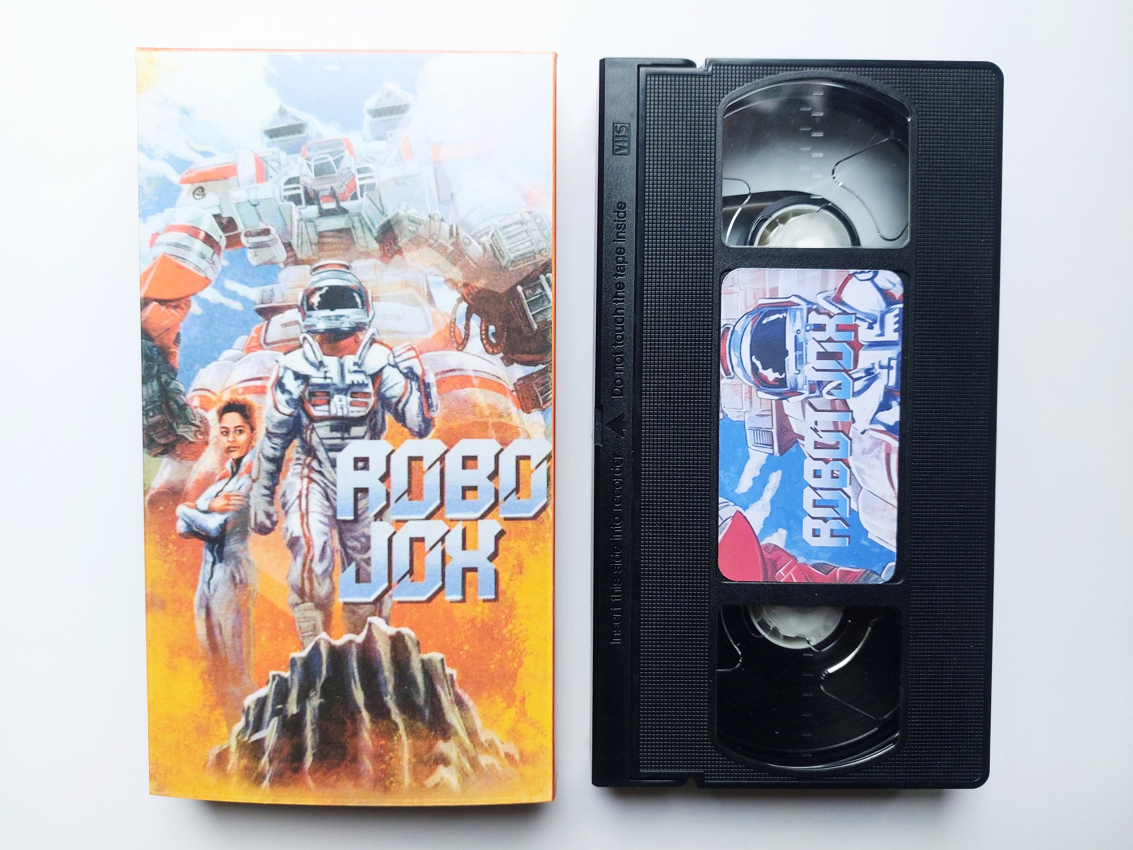Robot Jox VHS cassette tape