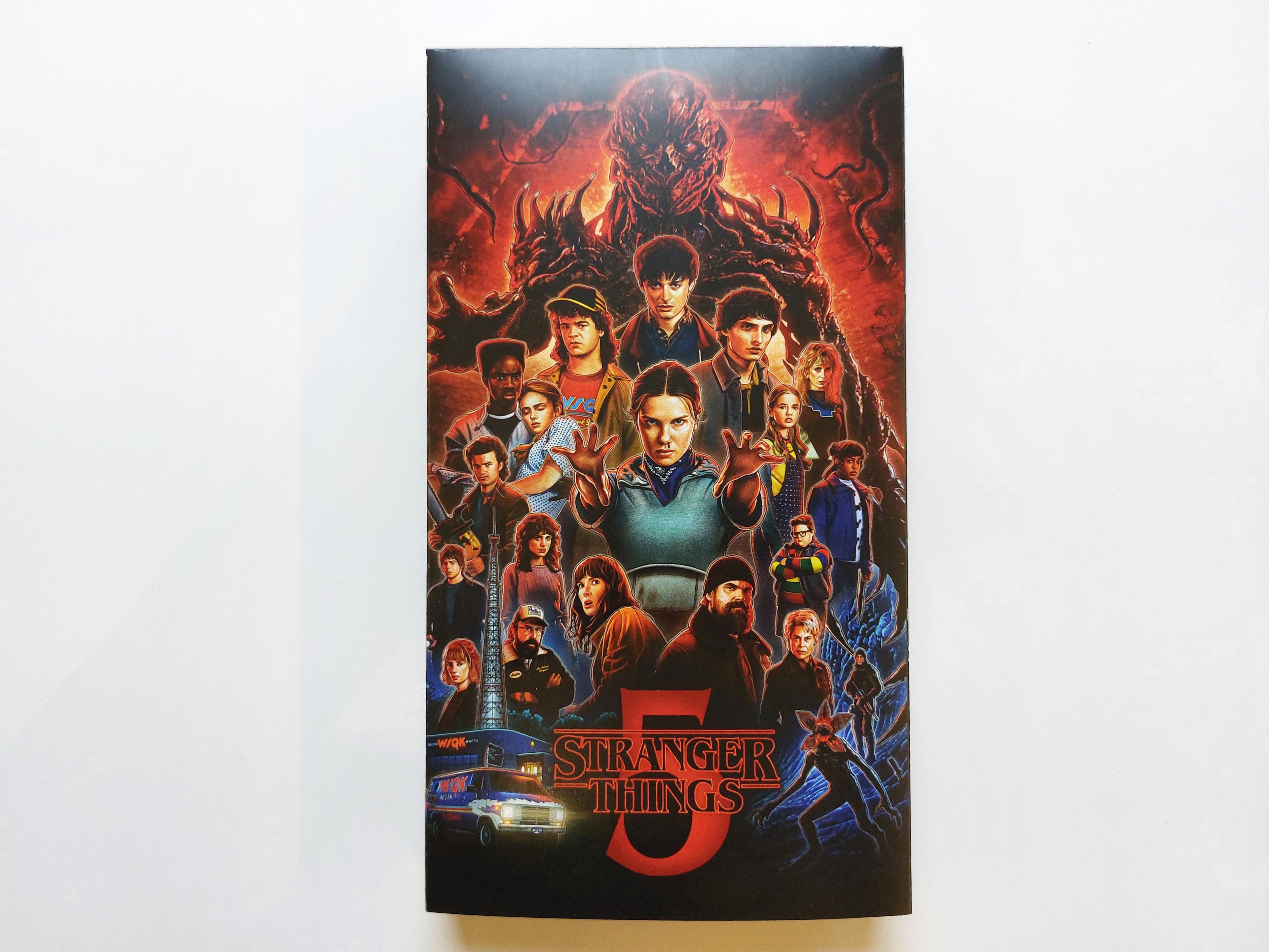 Stranger Things Season 5 Final Episode VHS cassette tape