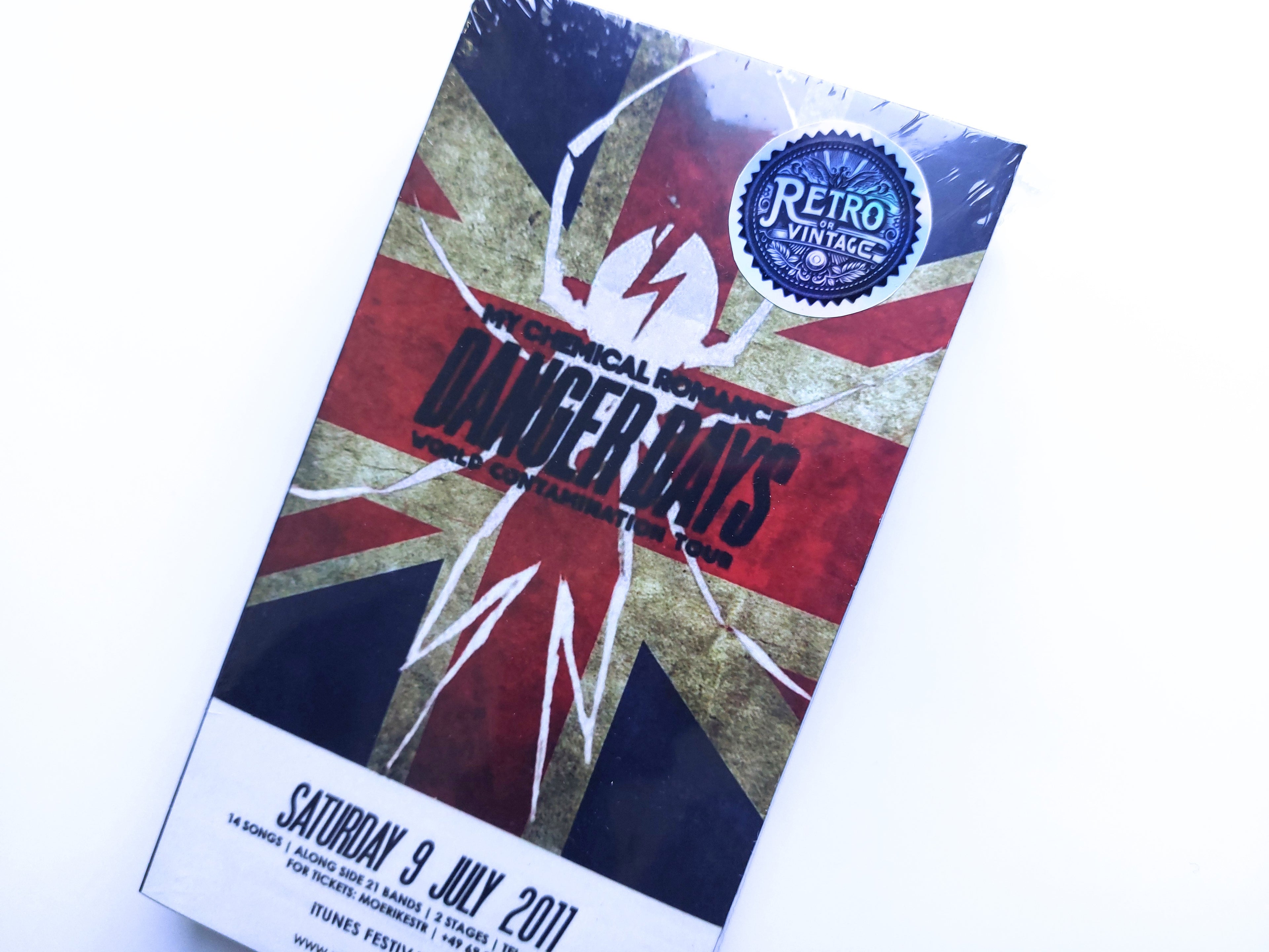 My Chemical Romance iTunes Festival VHS cassette tape