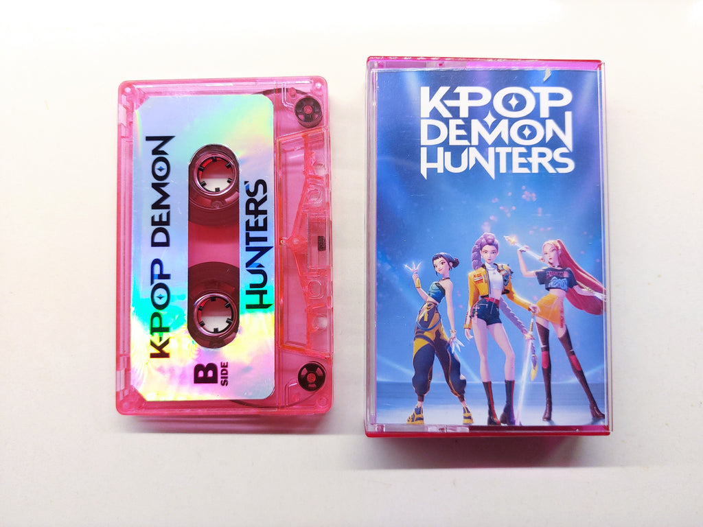 Kpop Demon Hunters Soundtrack Cassette Pink Version