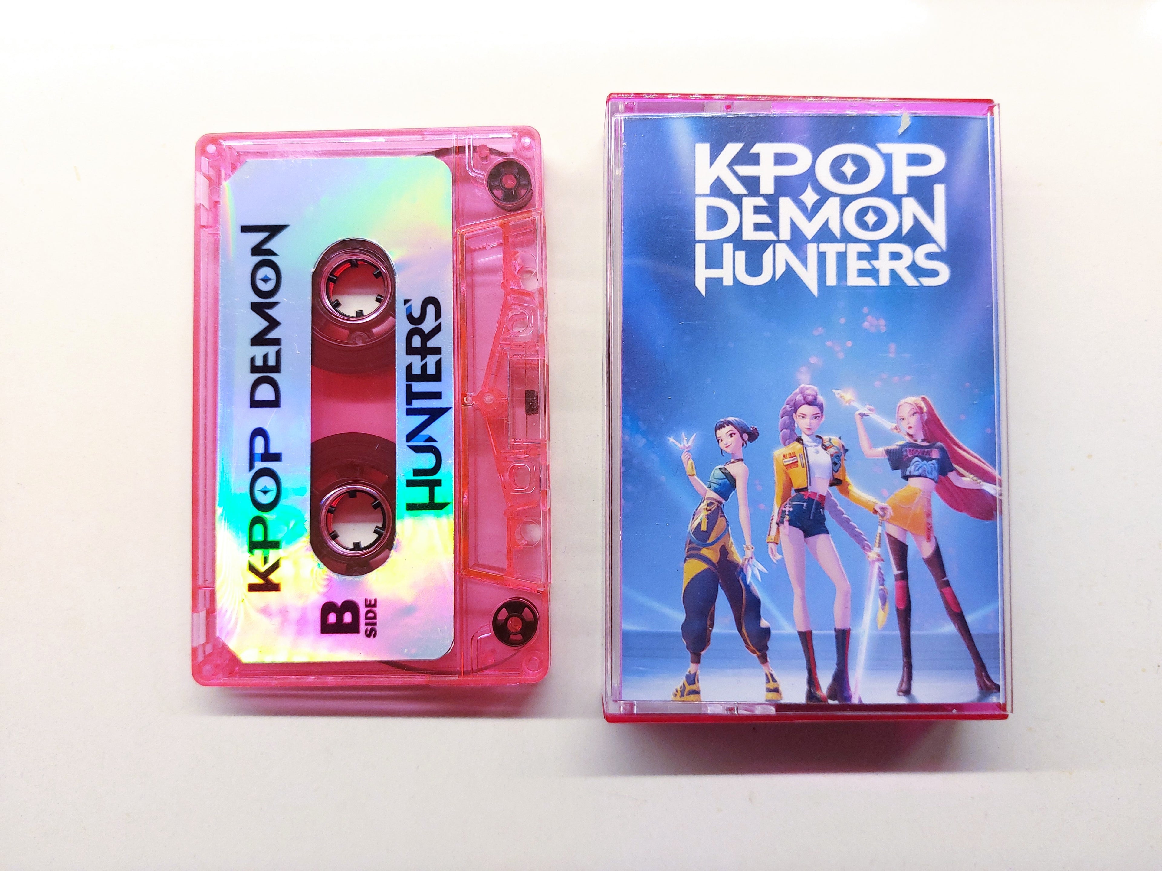 Kpop Demon Hunters Soundtrack Cassette Pink Version