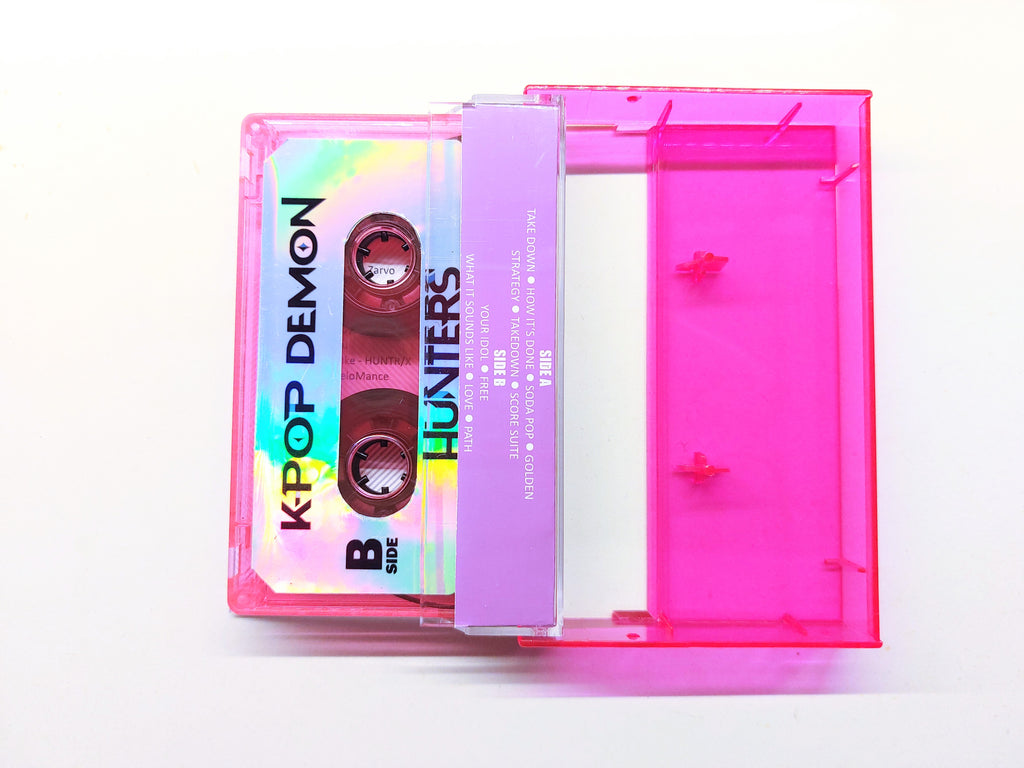 Kpop Demon Hunters Soundtrack Cassette Pink Version