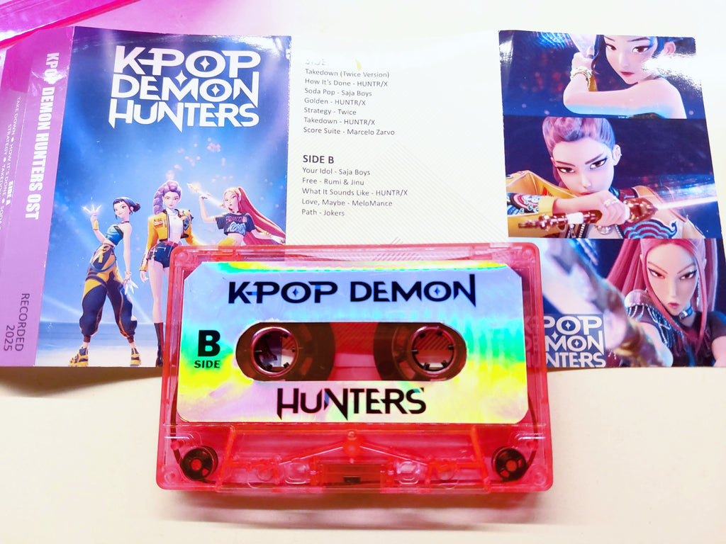 Kpop Demon Hunters Soundtrack Cassette Pink Version