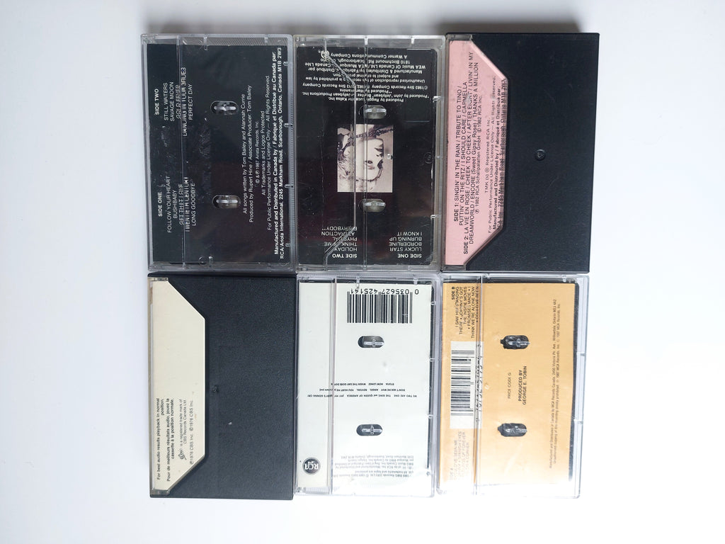 Eurythmics Madonna Tiffany Taco Boston Thompson Twins cassette tape