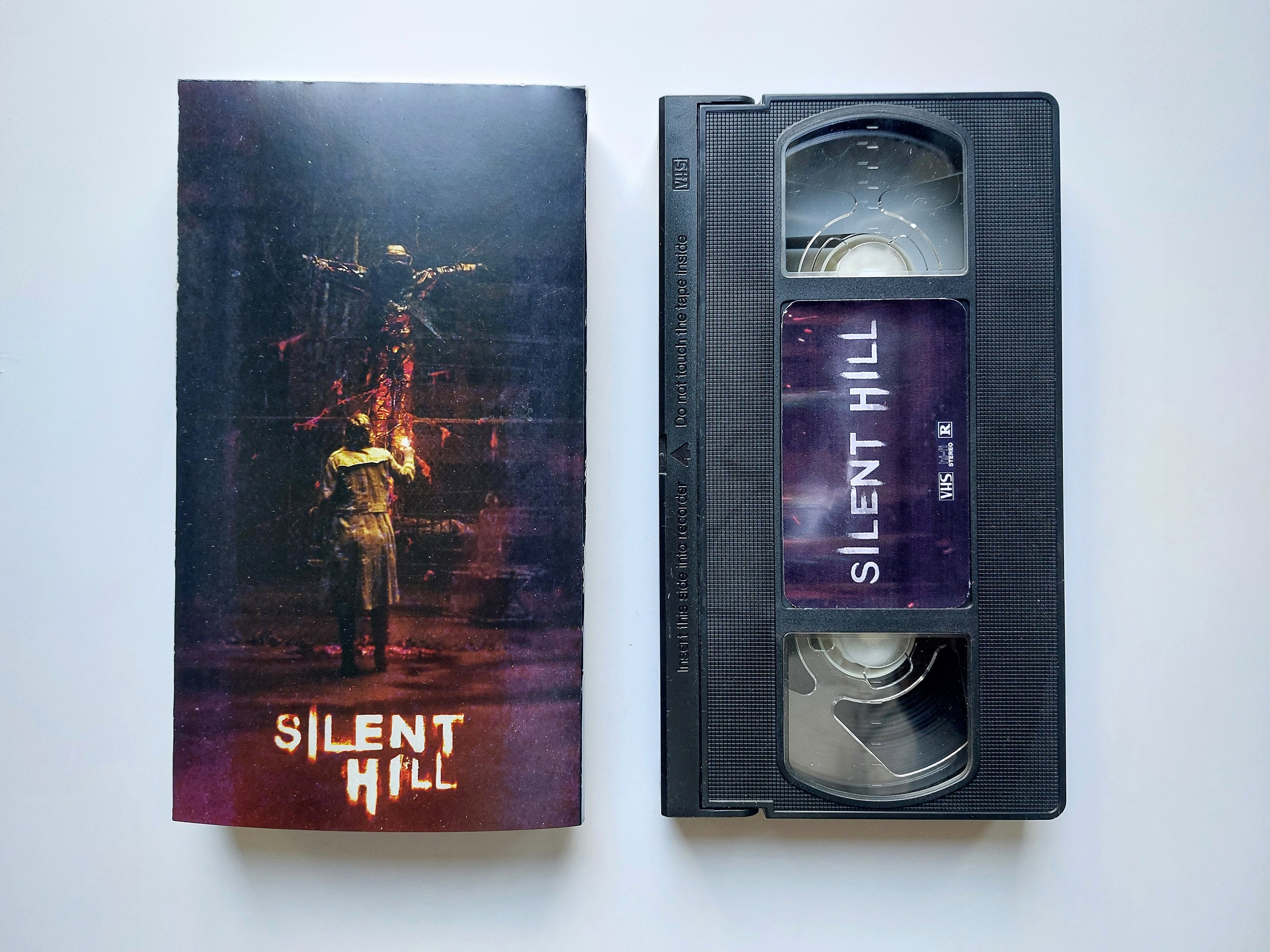 Silent Hill VHS cassette tape