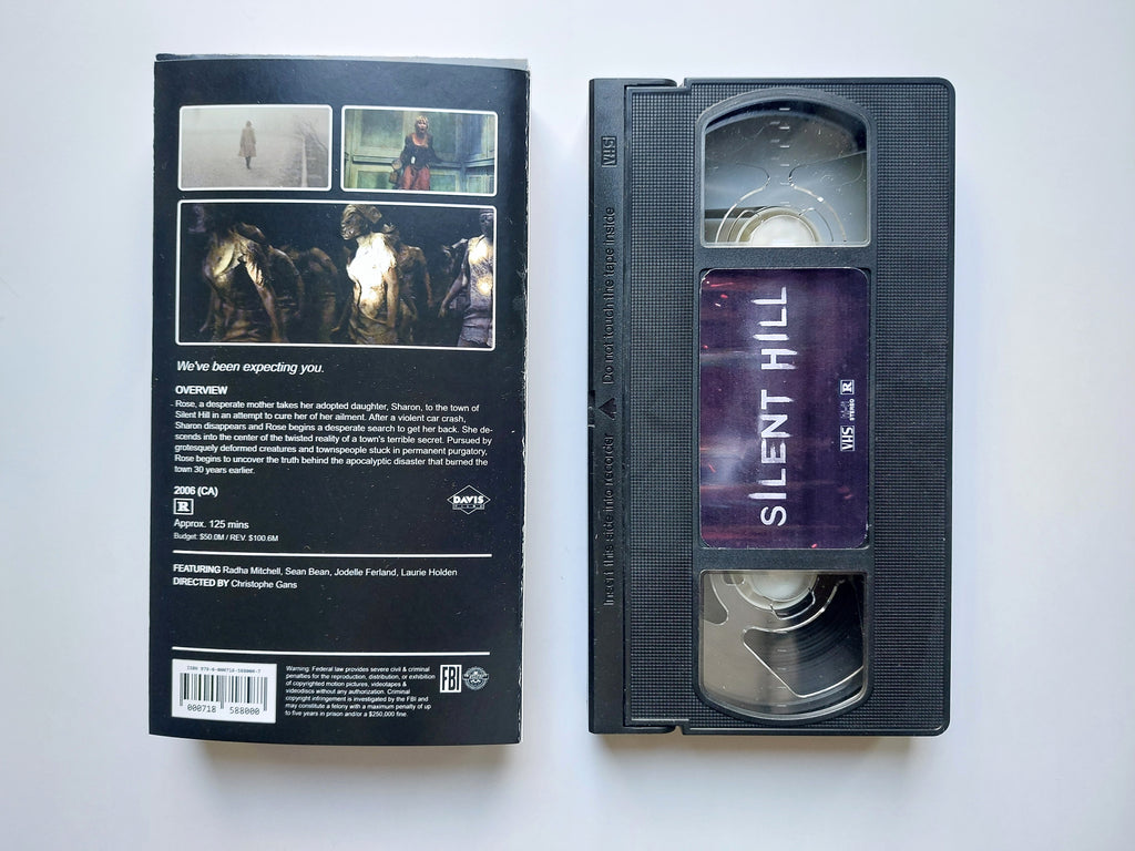 Silent Hill VHS cassette tape