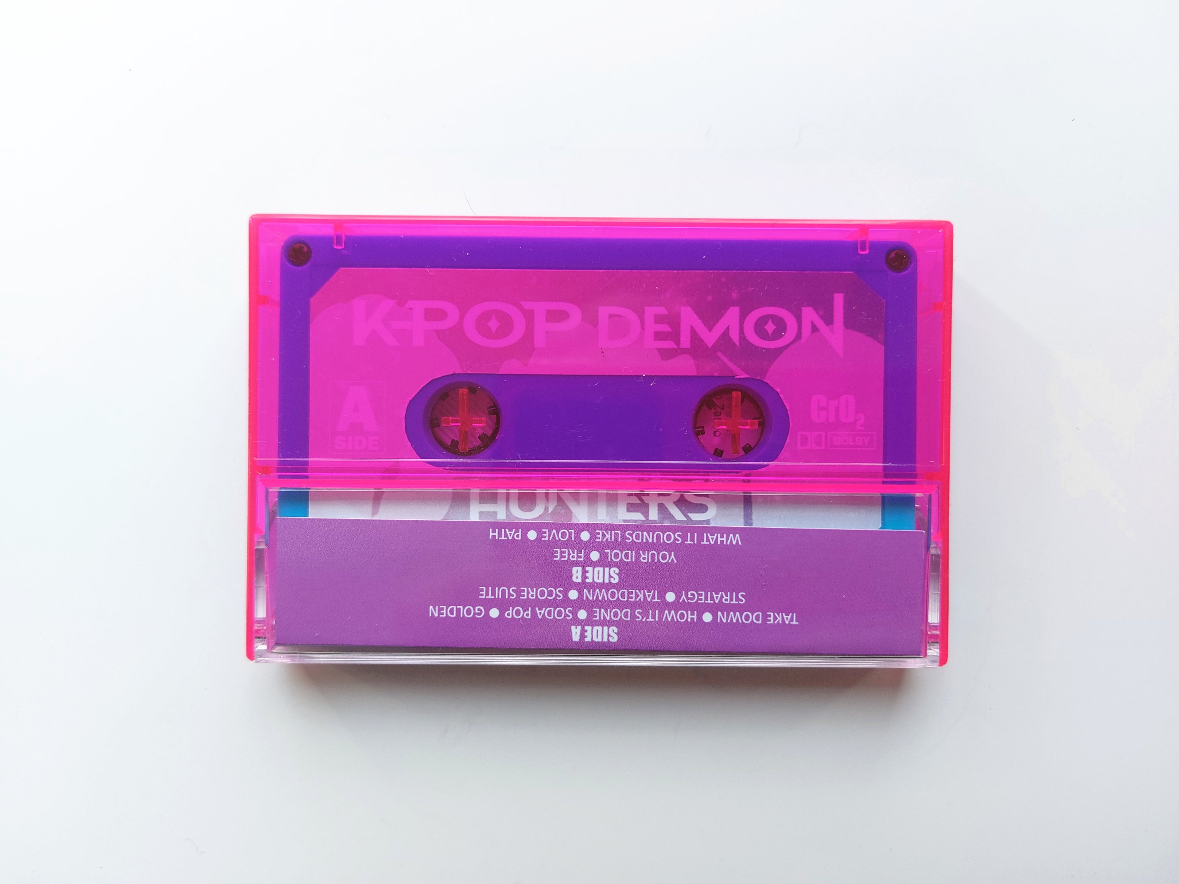 Kpop Demon Hunters Soundtrack Cassette