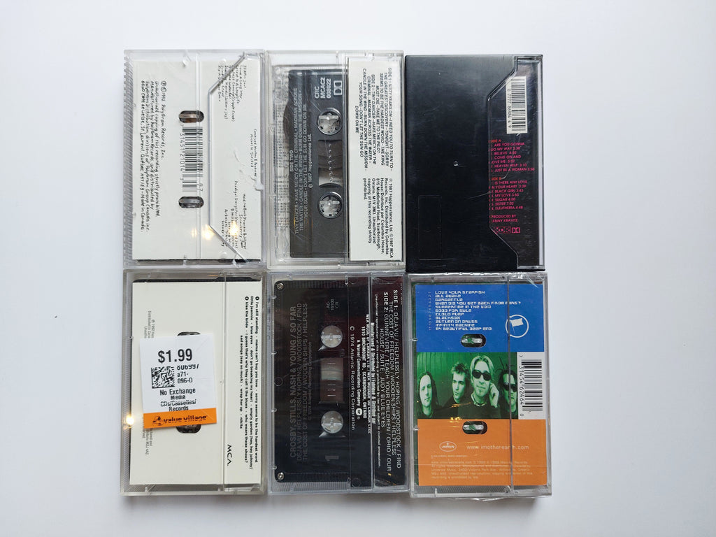 Lenny Kravitz Elton John Michelle Shocked I Mother Earth Crosby Still Nash cassette tape
