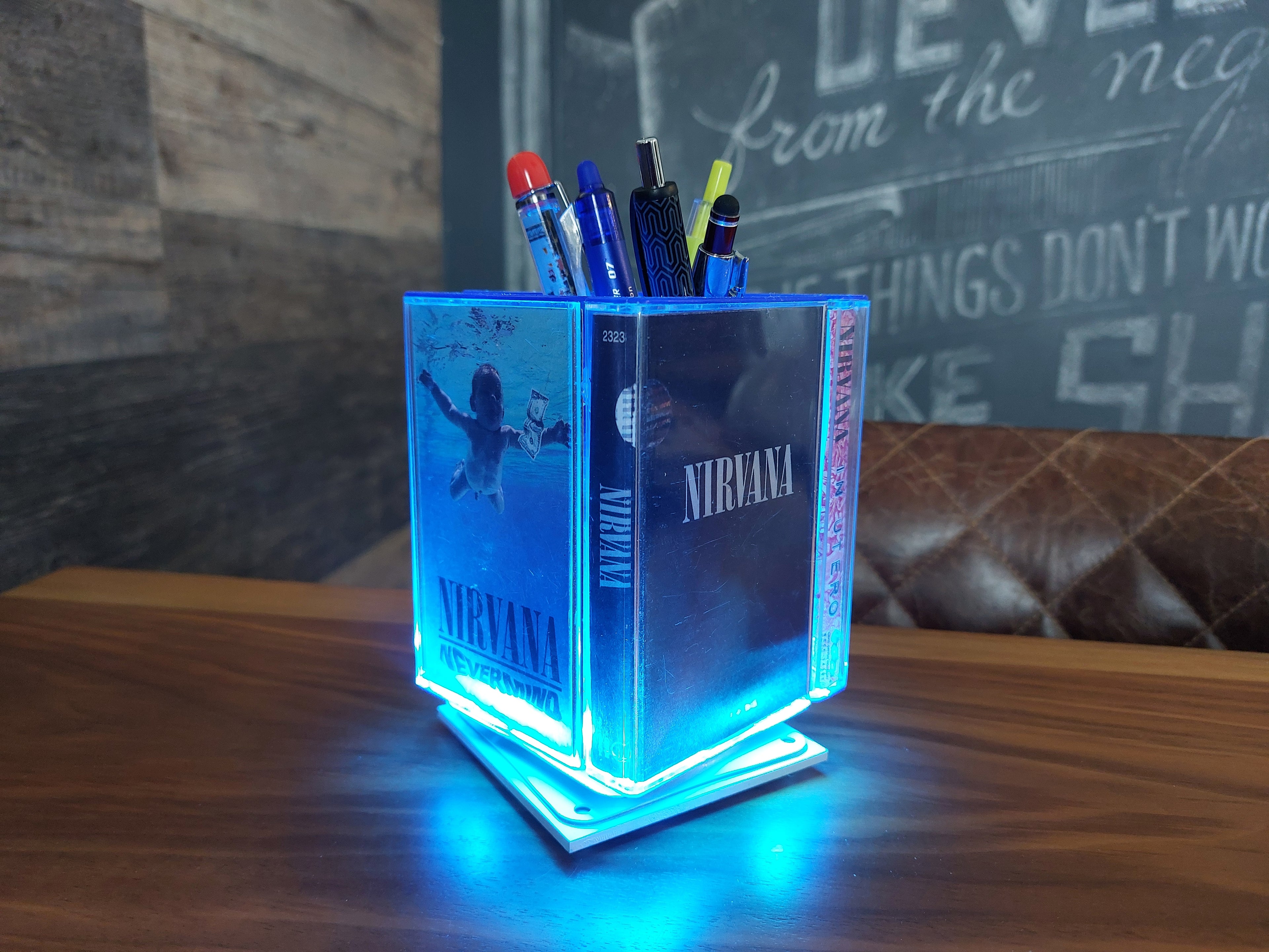 Nirvana Cassette Music Box, Lamp, Pen Holder
