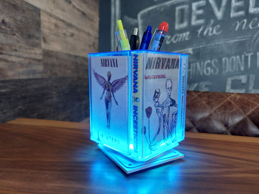 Nirvana Cassette Music Box, Lamp, Pen Holder