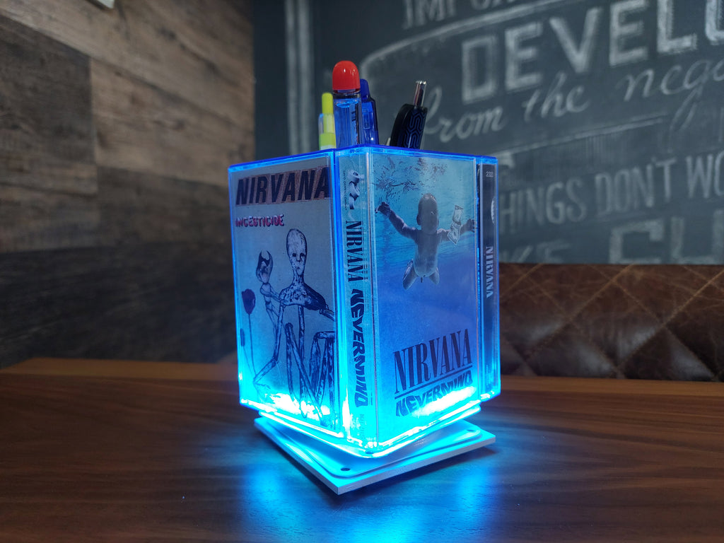Nirvana Cassette Music Box, Lamp, Pen Holder