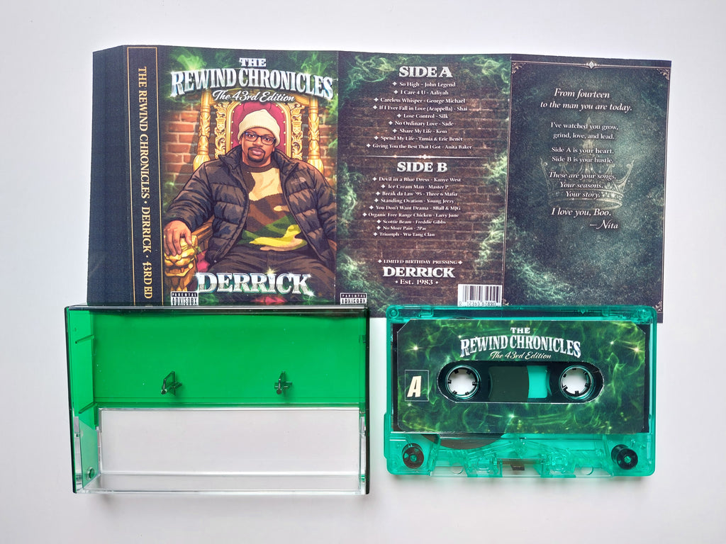 Custom Mix Cassette Tapes YOUR SPOTIFY PLAYLIST