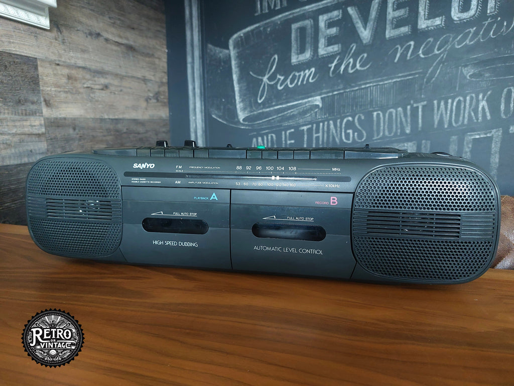 Sanyo MW 707 Cassette Boombox Ghettoblaster