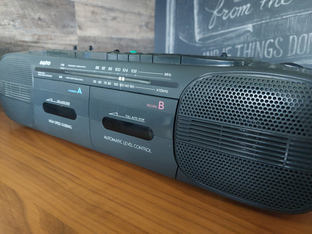 Sanyo MW 707 Cassette Boombox Ghettoblaster