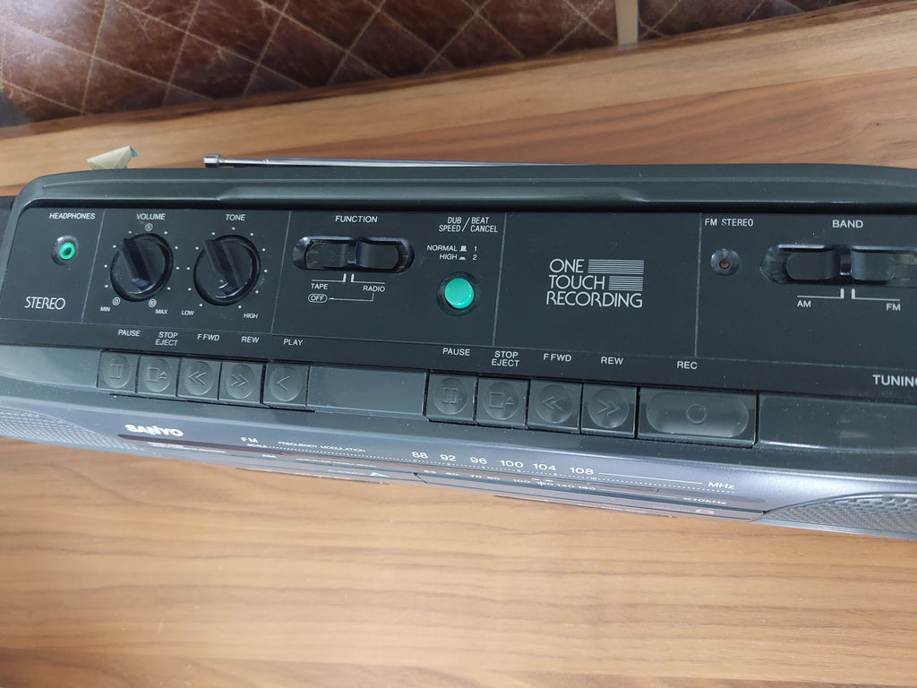Sanyo MW 707 Cassette Boombox Ghettoblaster