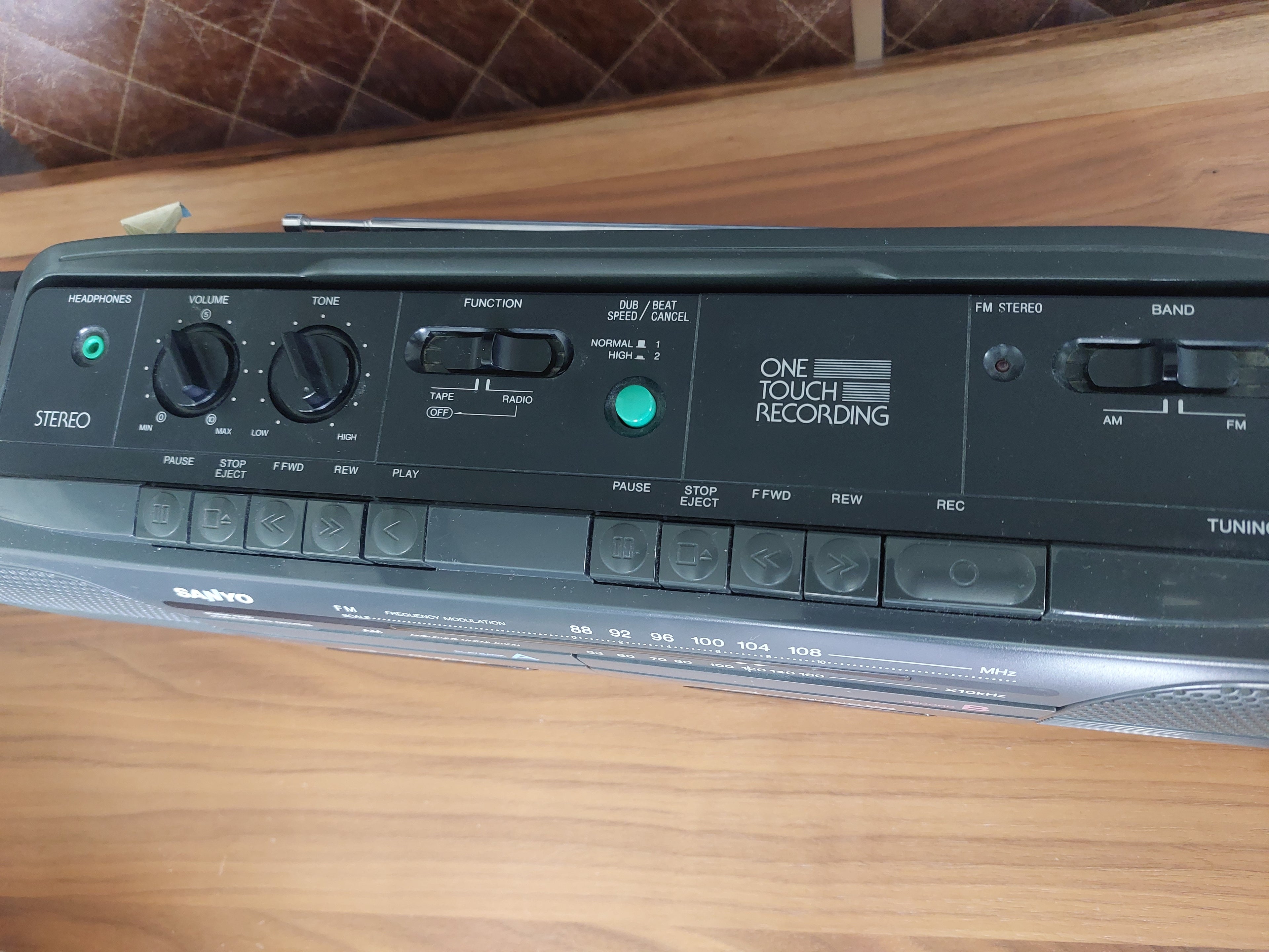 Sanyo MW 707 Cassette Boombox Ghettoblaster