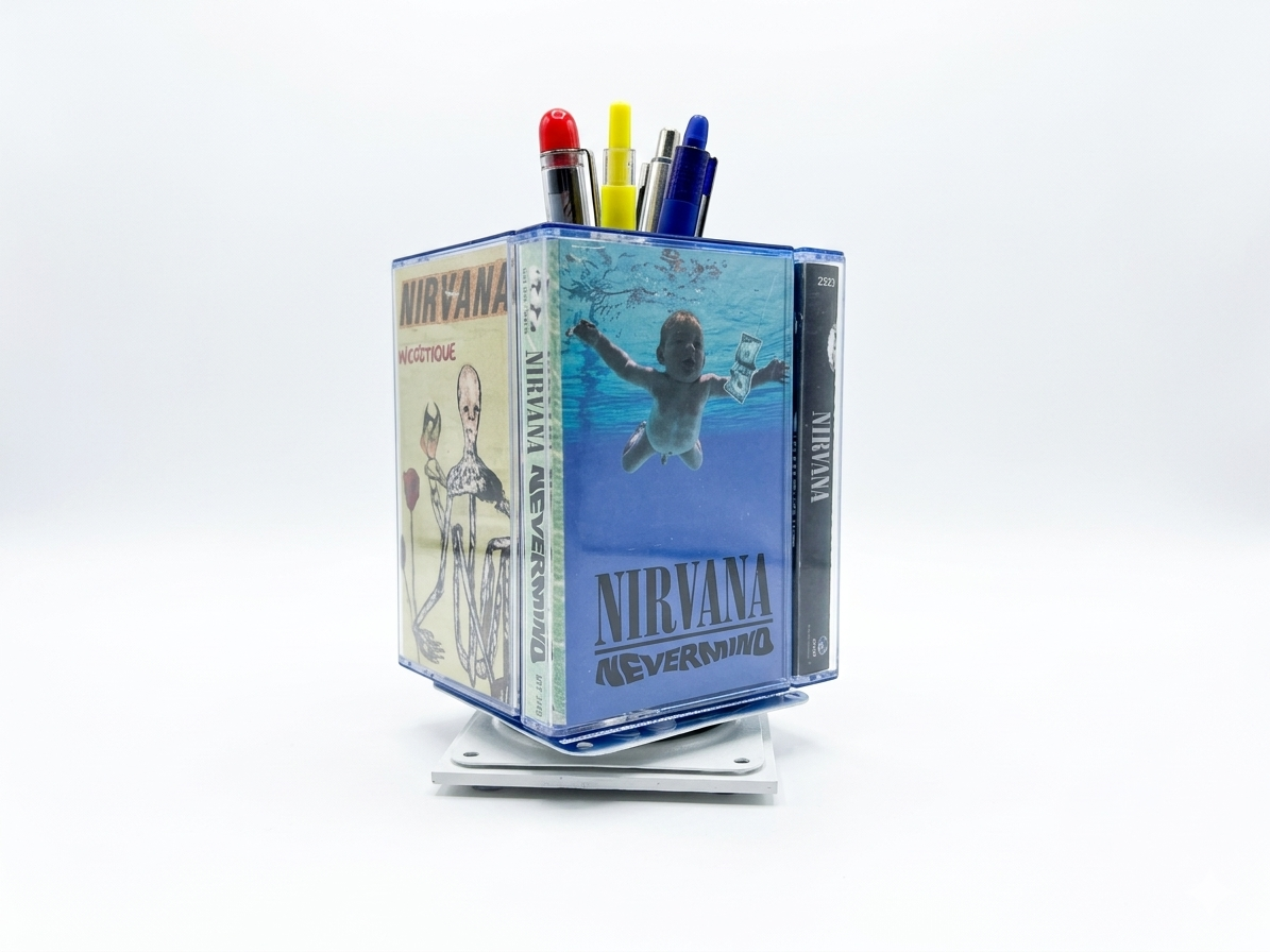 Nirvana Cassette Music Box, Lamp, Pen Holder