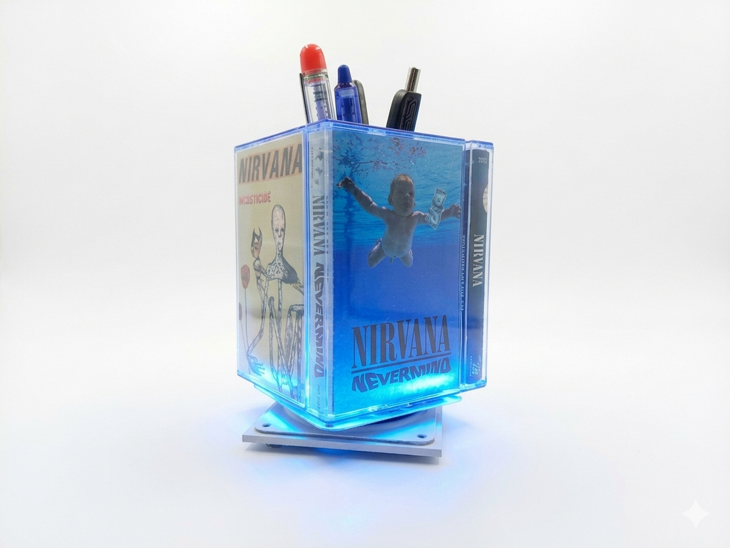 Nirvana Cassette Music Box, Lamp, Pen Holder