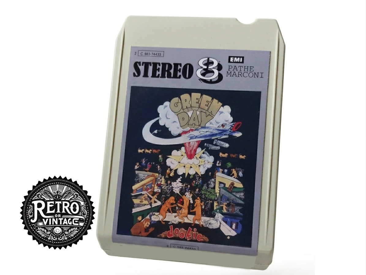 Green Day Dookie 8 Track cassette tape