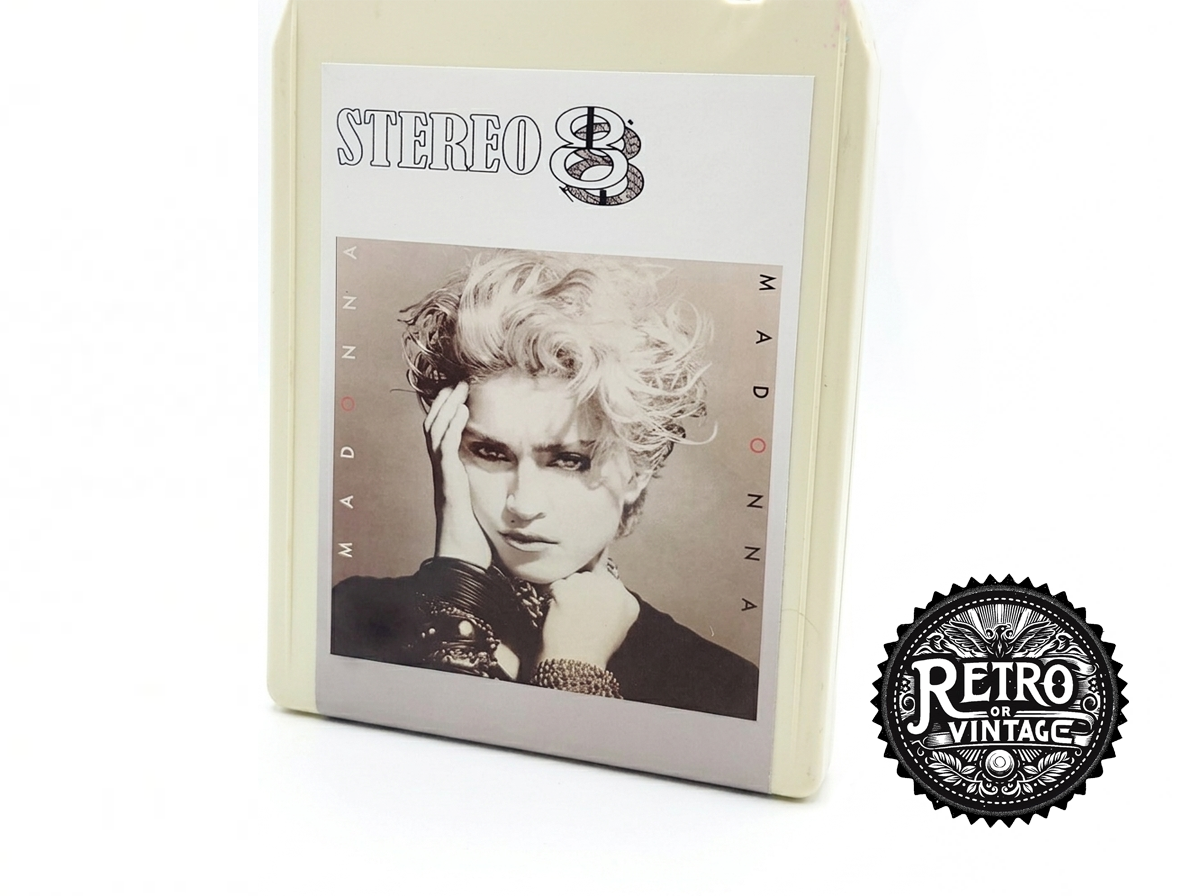 Madonna Self Titled 8 Track cassette tape