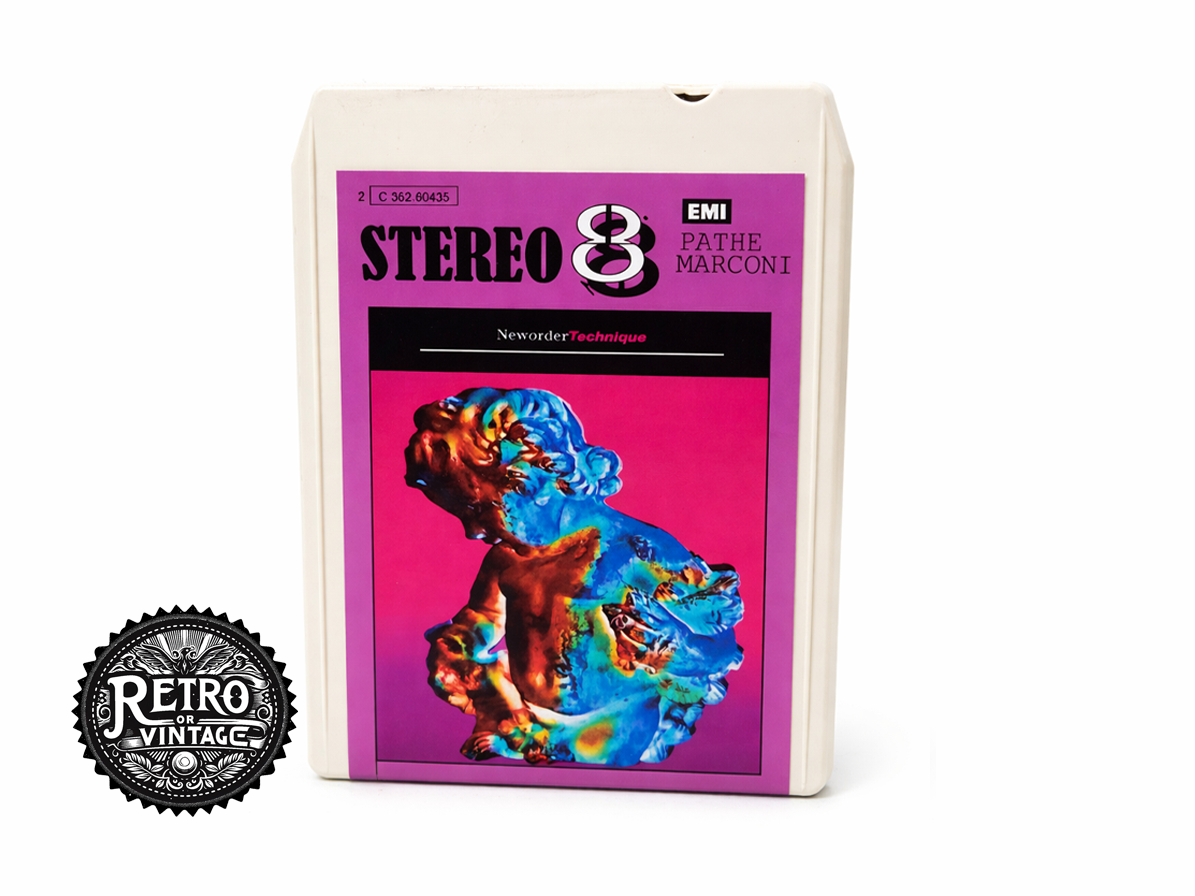 New Order Technique 8 Track Cassette Tape