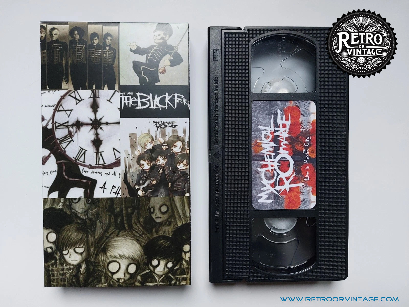 My Chemical Romance Black Parade Live in Mexico VHS cassette tape