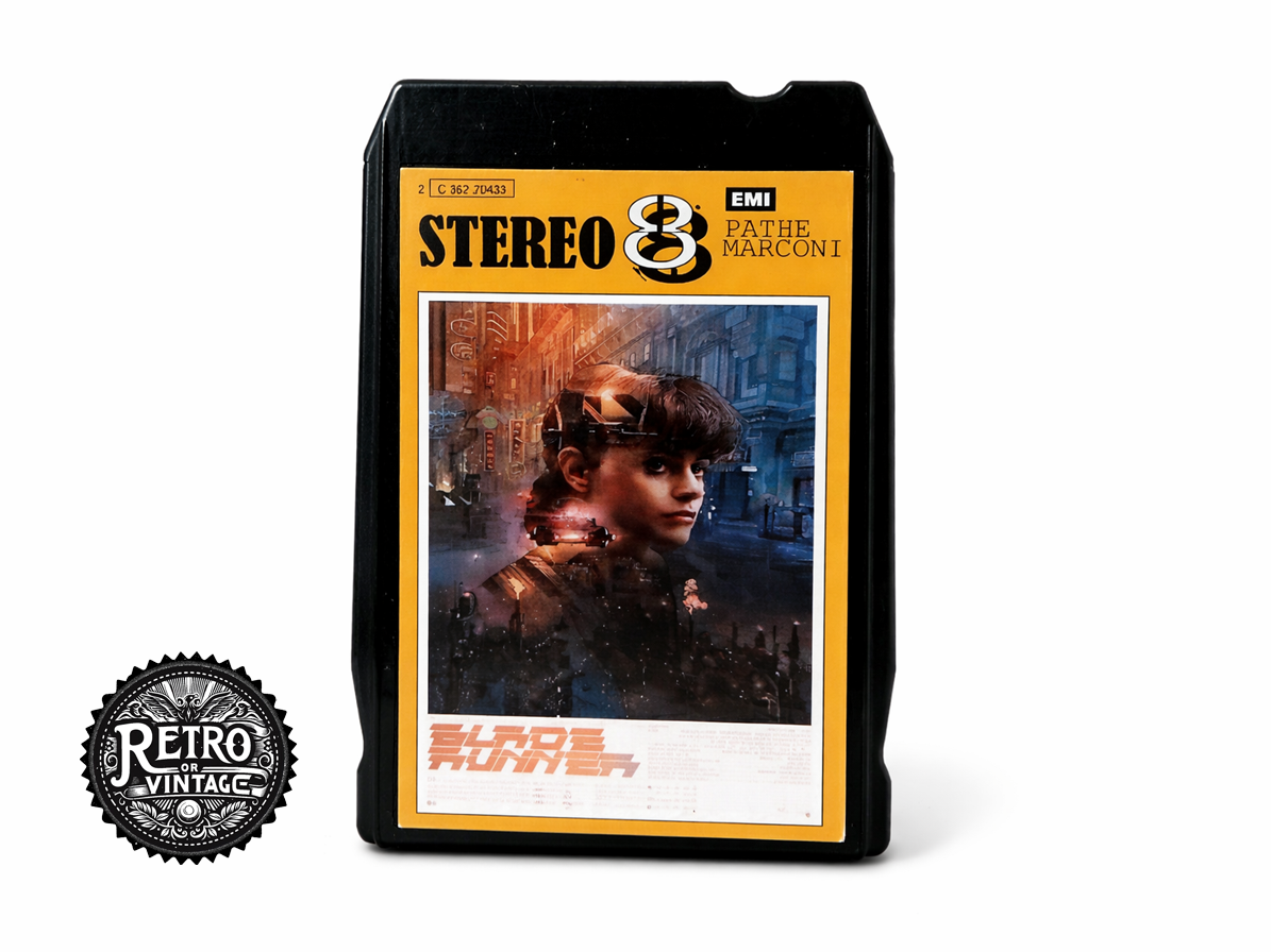 Blade Runner Movie Soundtrack 8 Track cassette tape