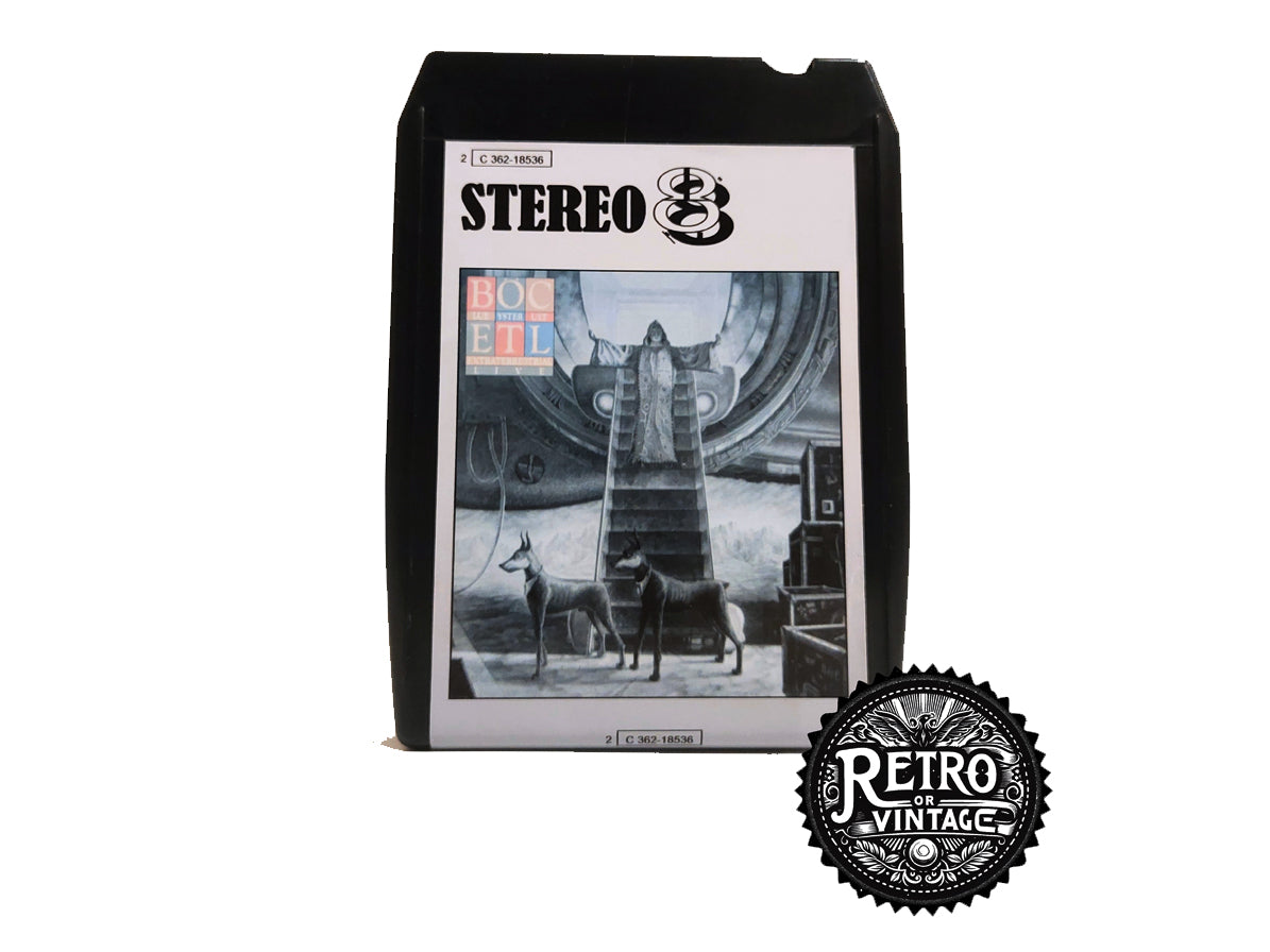 Blue Oyster Cult Extraterrestrial Live 8 Track Cassette tape