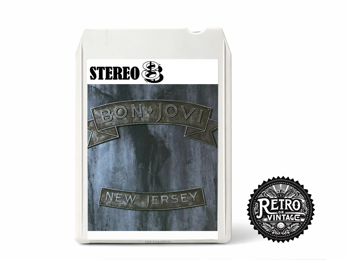 Bon Jovi Jersey 8 Track Cassette Tape