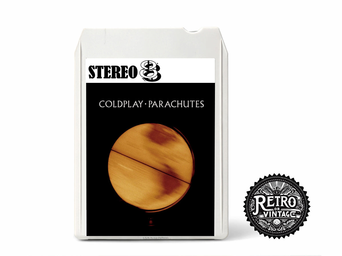 Coldplay Parachutes 8 Track Cassette